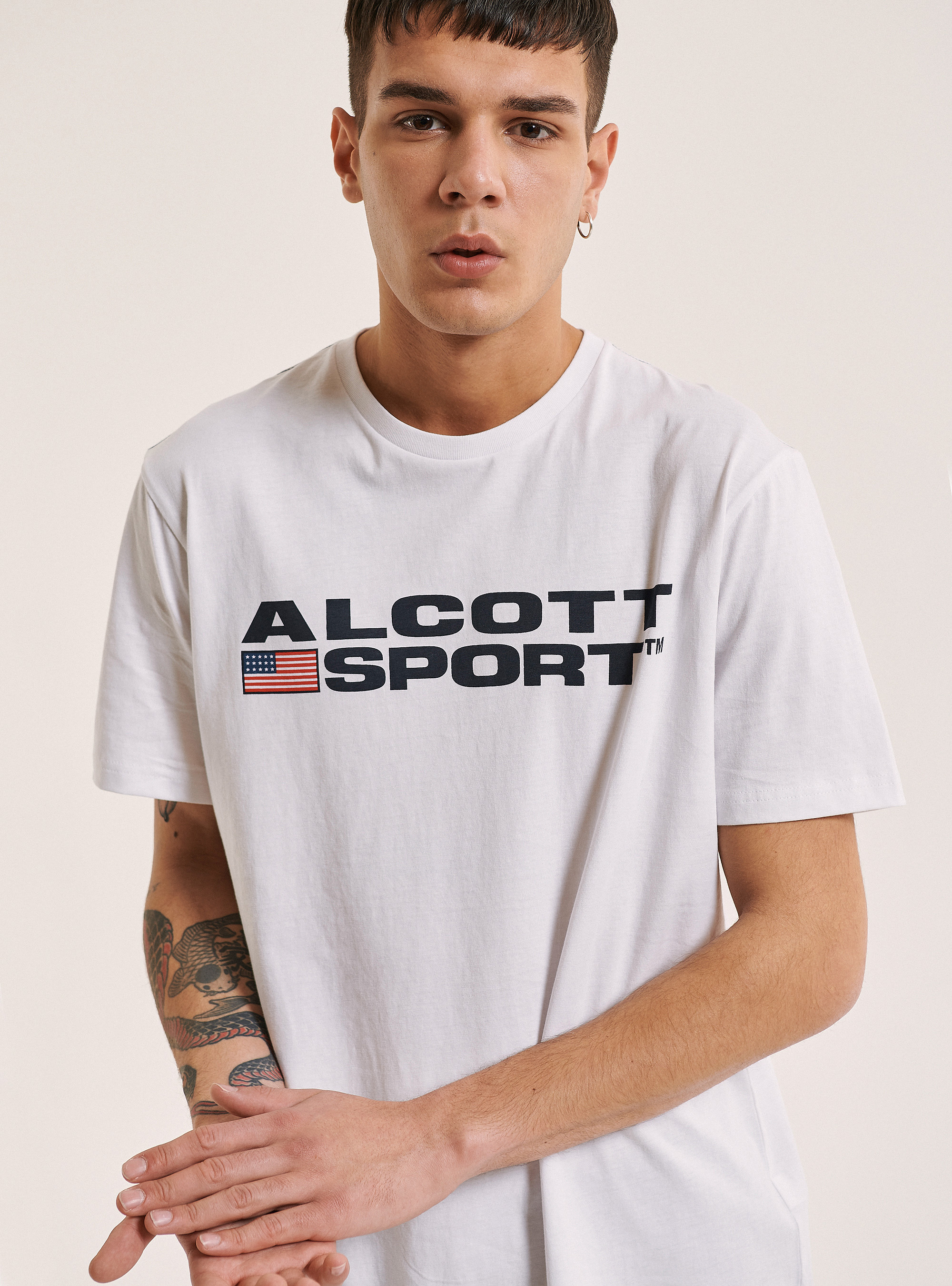 Alcott Maglie Oversize Uomo Alcott Uomo T Shirt T-shirt In 100