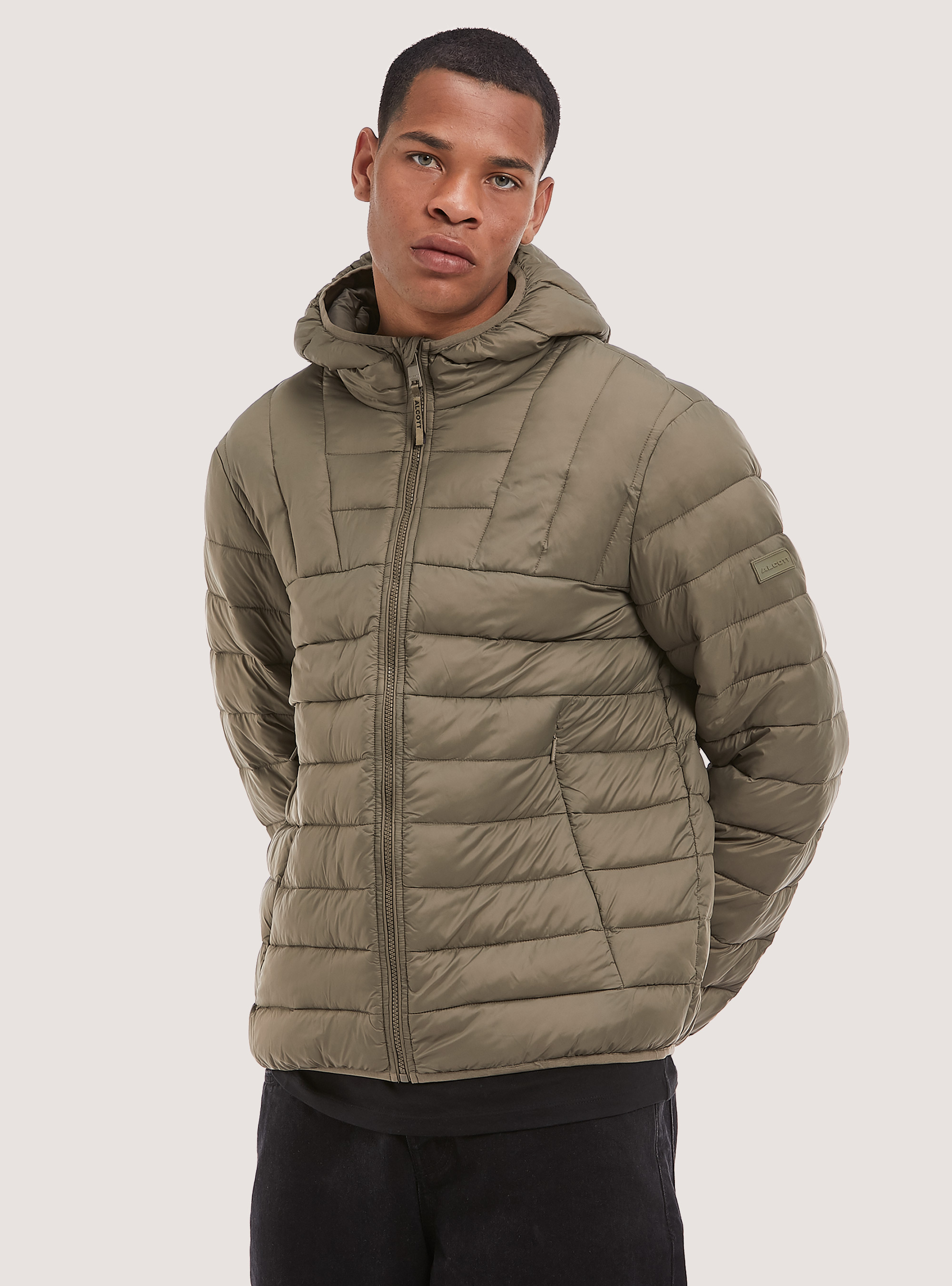 Jacket with recycled padding, SA3 SAND LIGHT