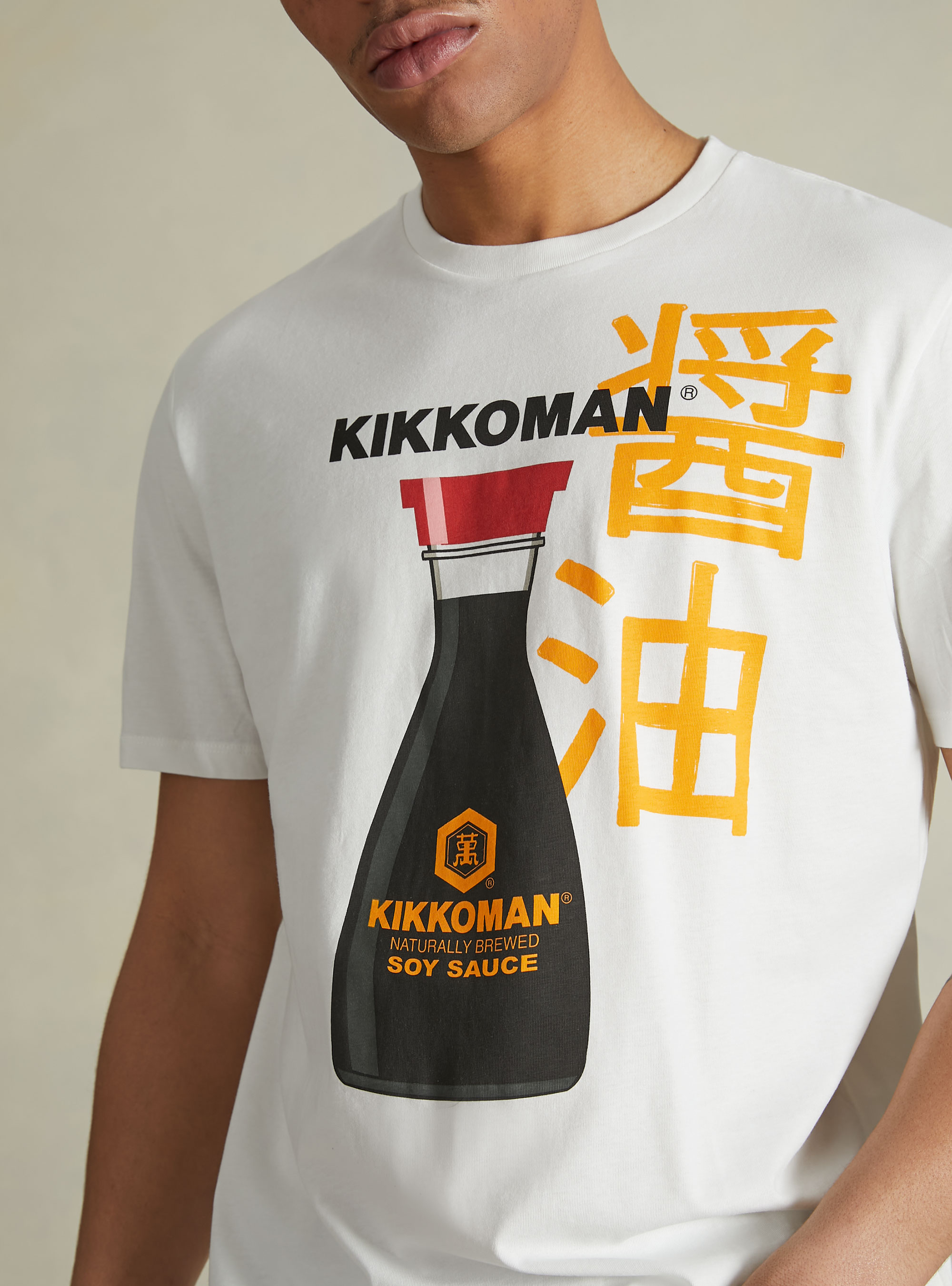 Kikkoman / Alcott T-shirt, WH1 OFF WHITE