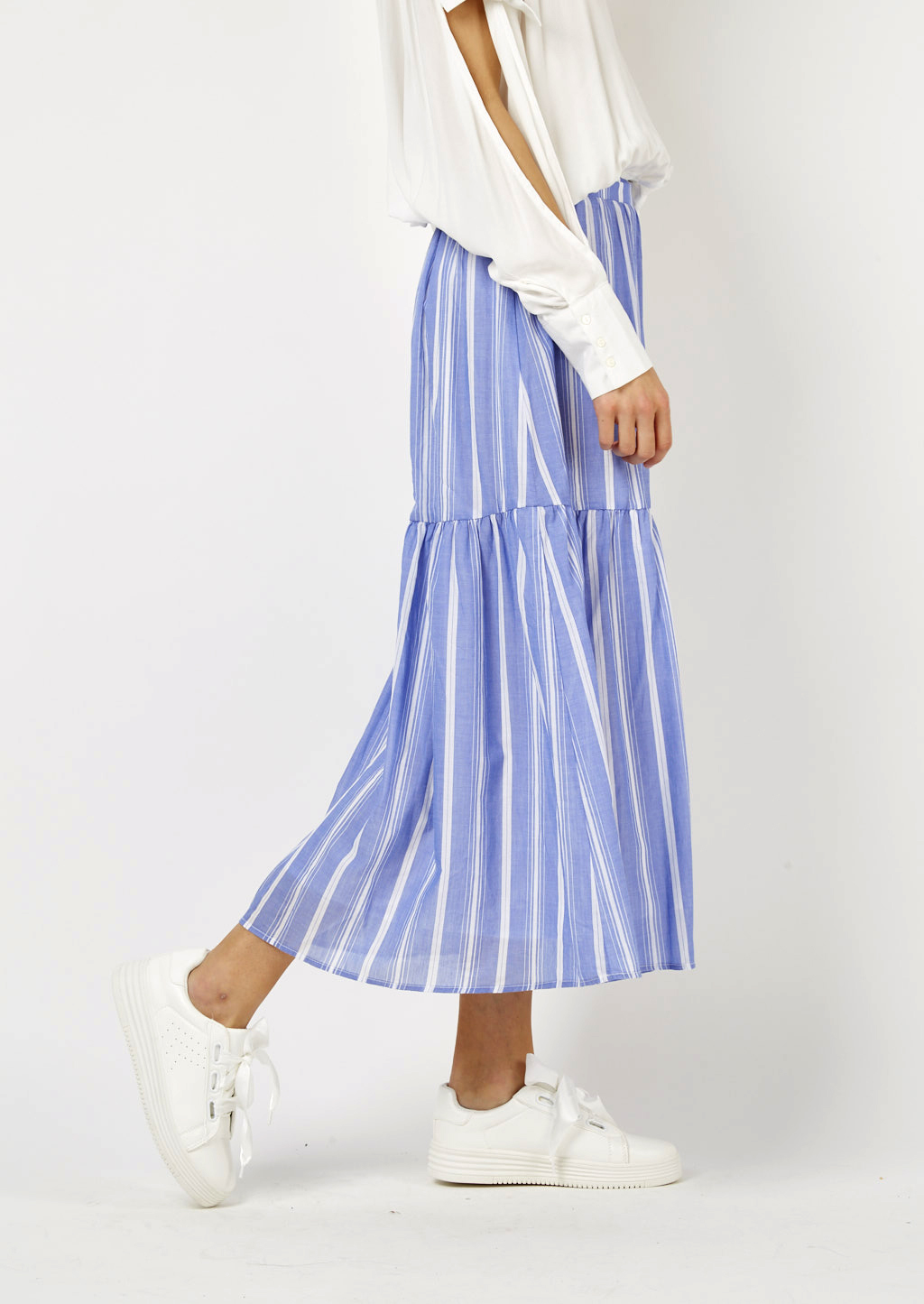 Gonna a righe, MULTICOLORE