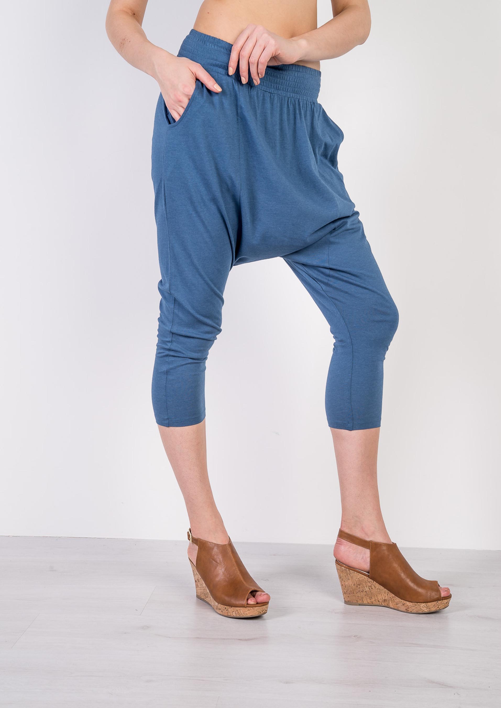 Low-rise trousers, C0239 BLUE