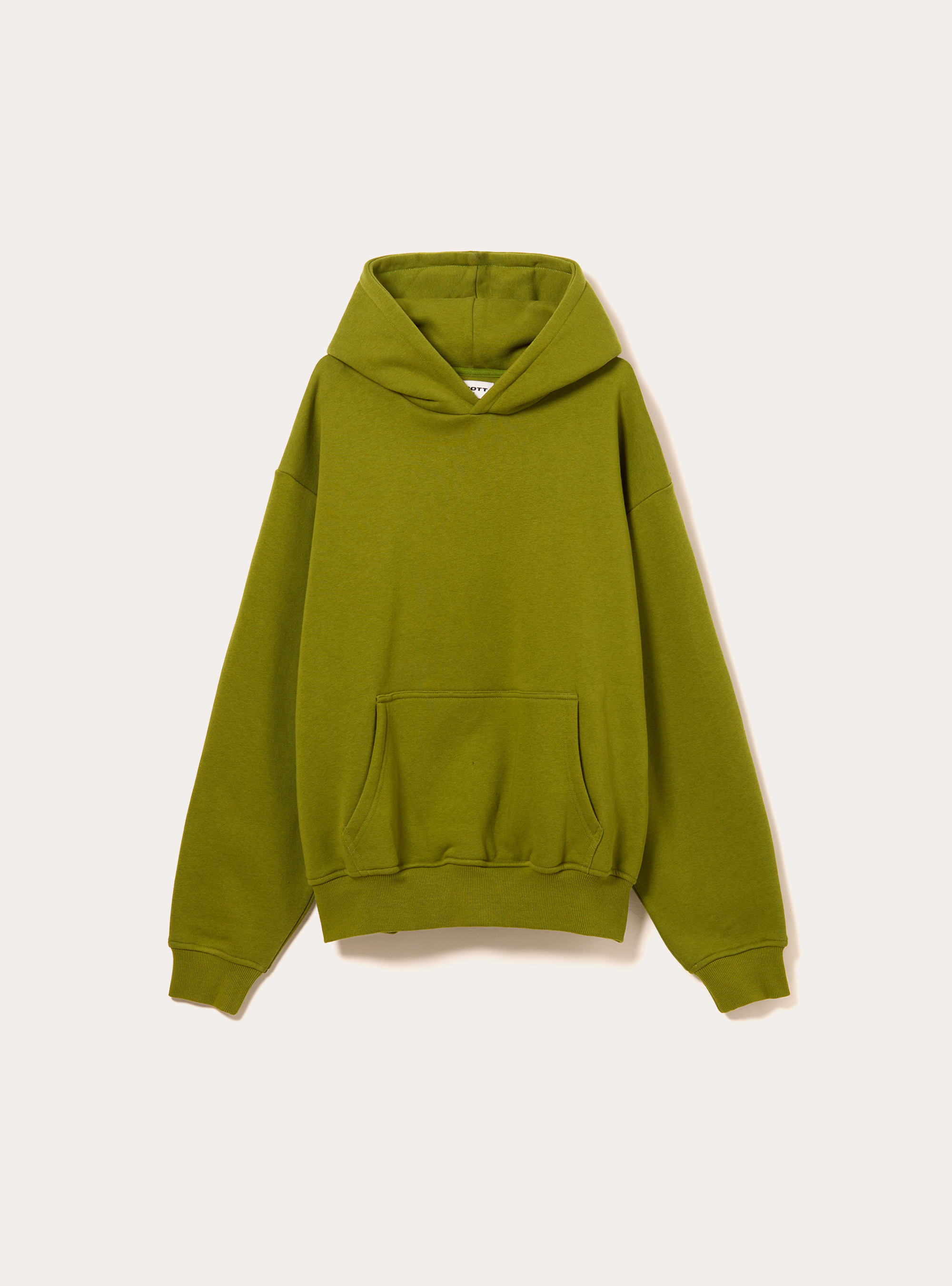 Boxy fit hoodie, GN3 GREEN LIGHT