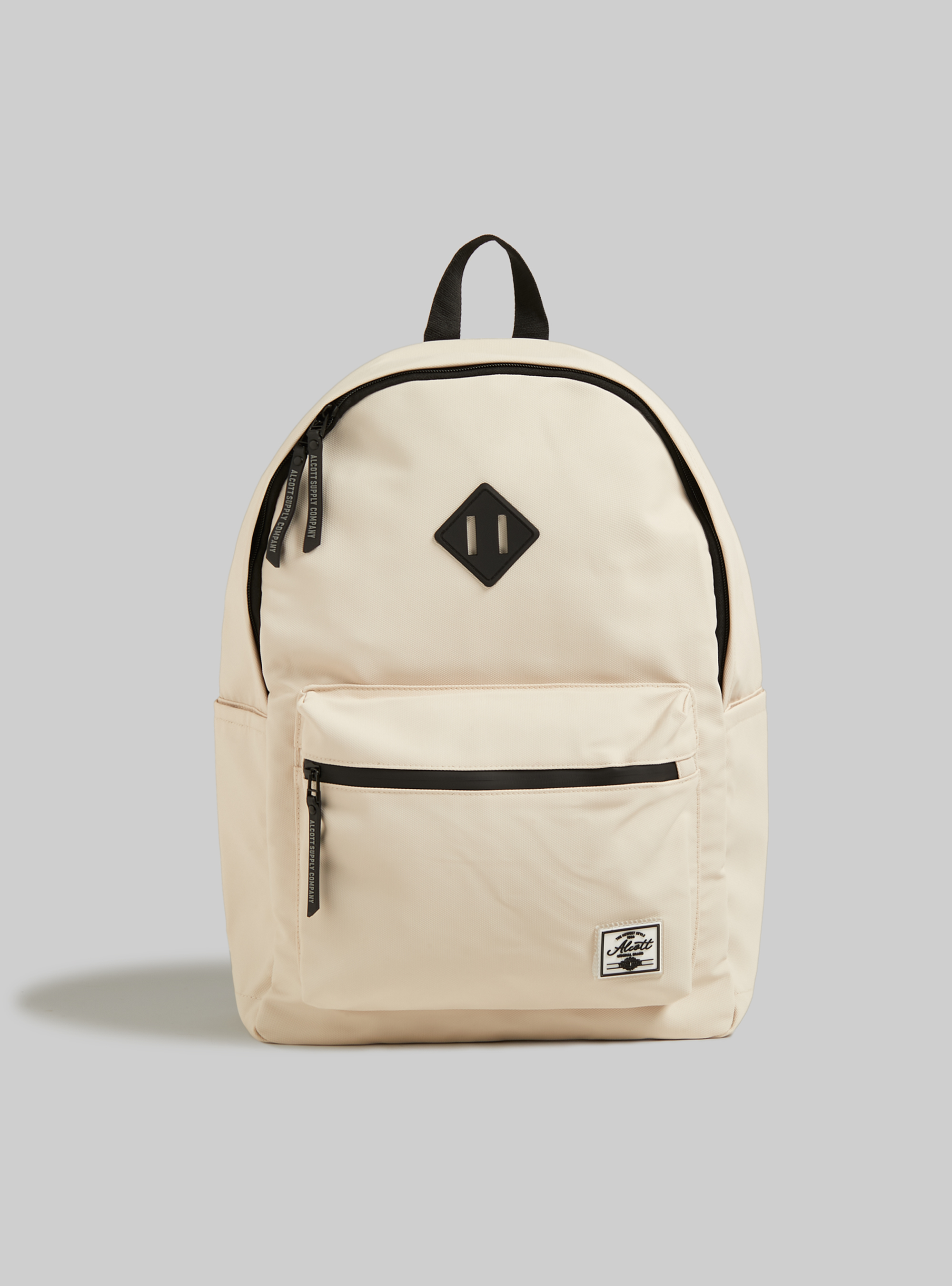 Sac &agrave; dos avec d&eacute;tails contrast&eacute;s, CR2 CREAM MEDIUM