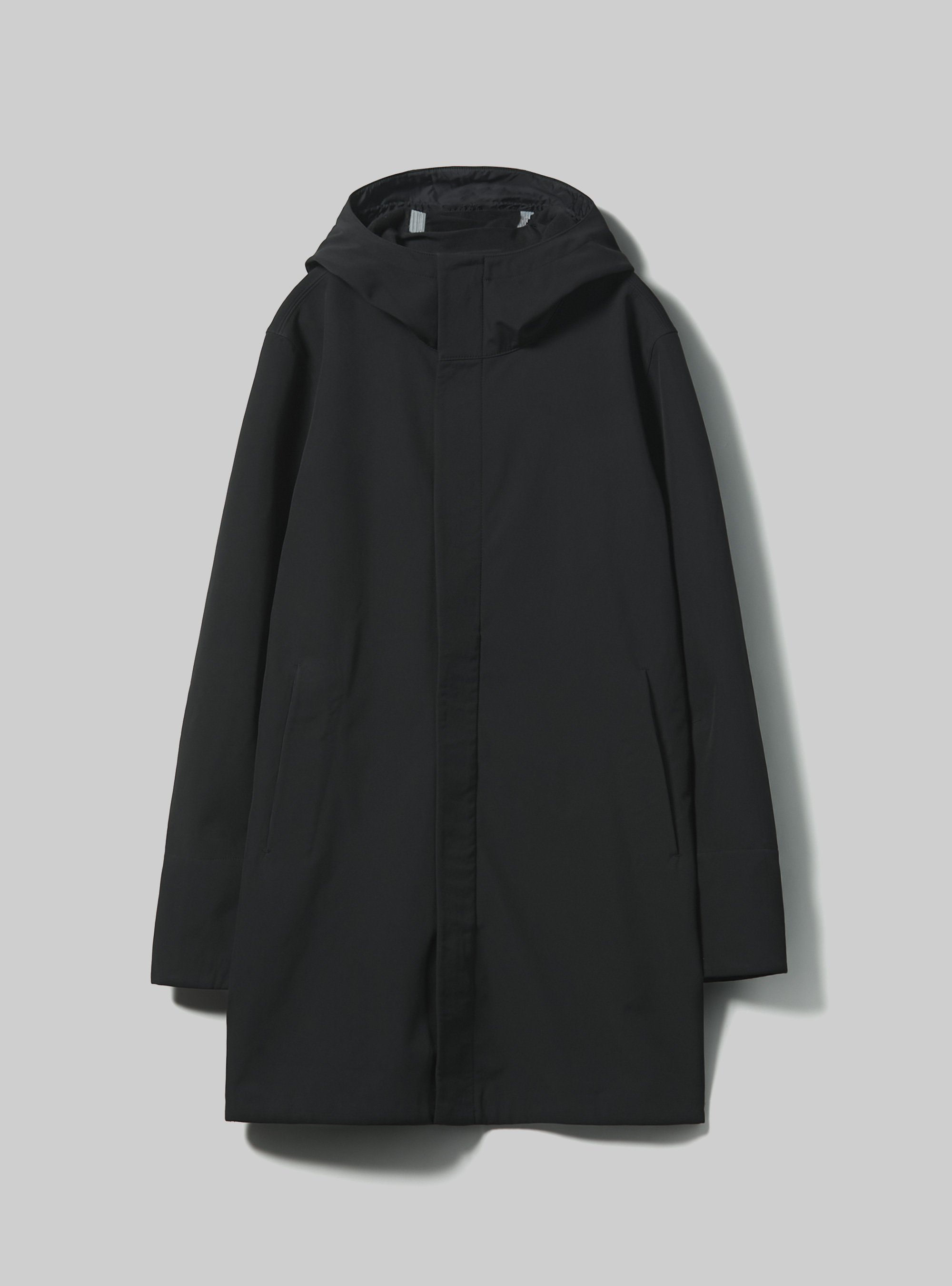 Hooded jacket, BK1 BLACK