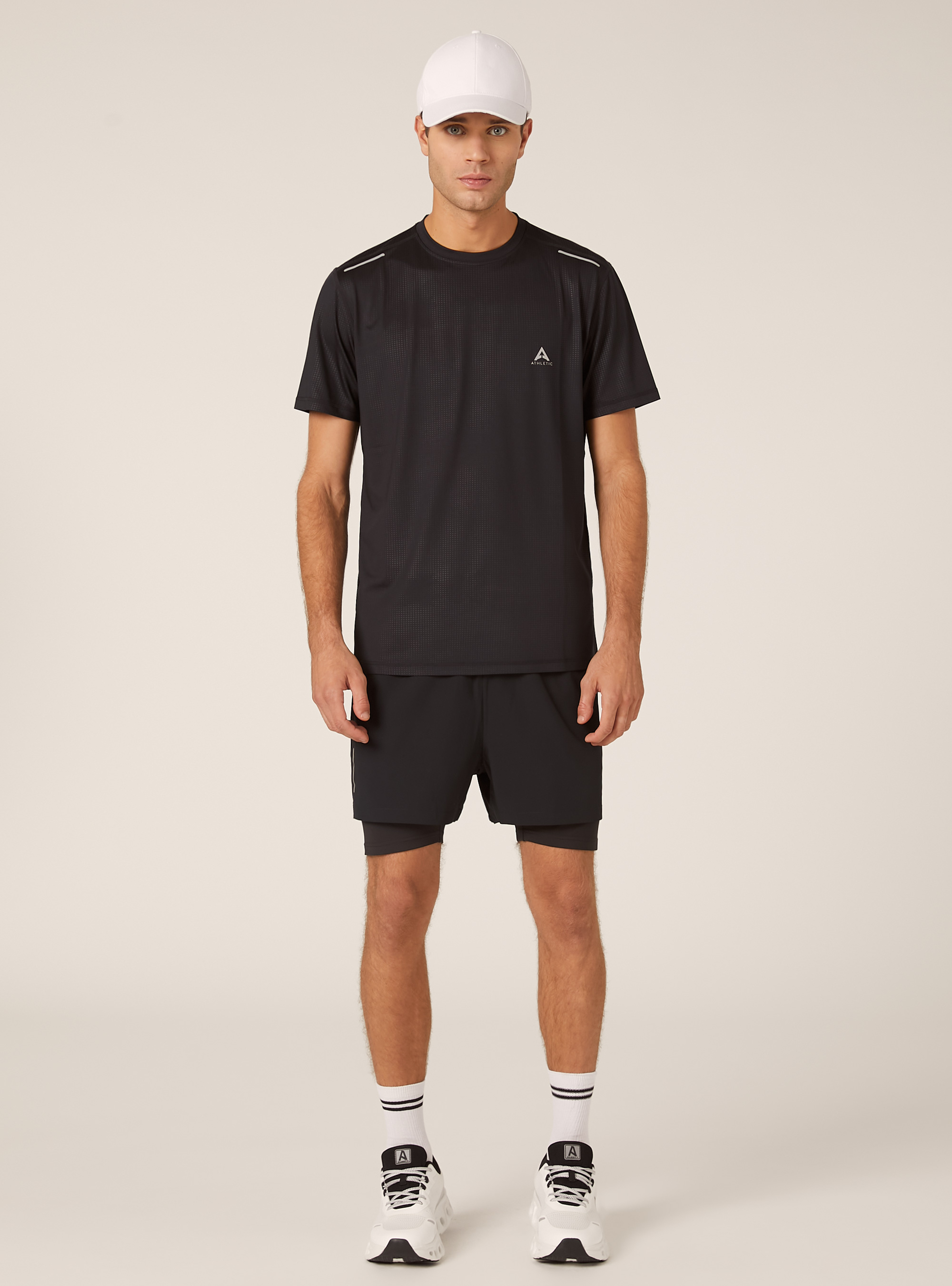 T-shirt Athletic capsule, BK1 BLACK
