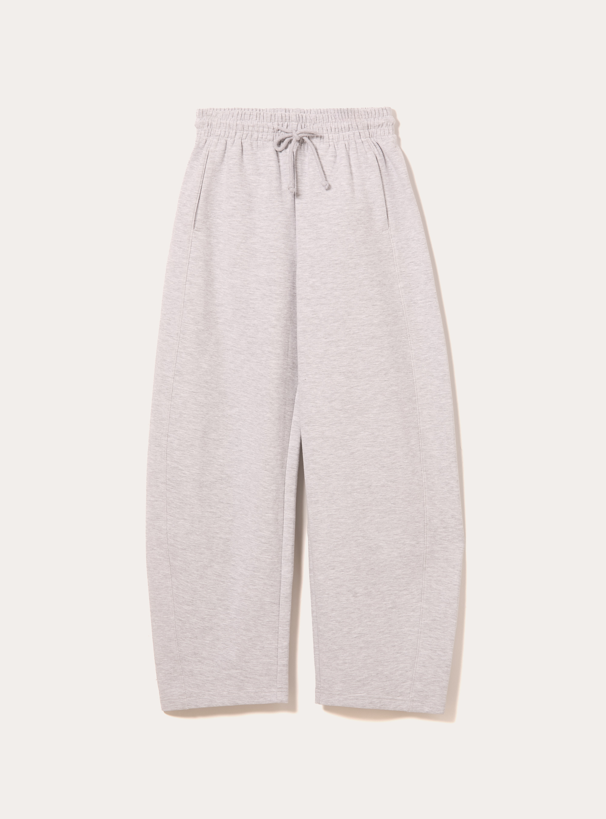 Barrel fit jogger trousers, MGY3 GREY MEL LIGHT