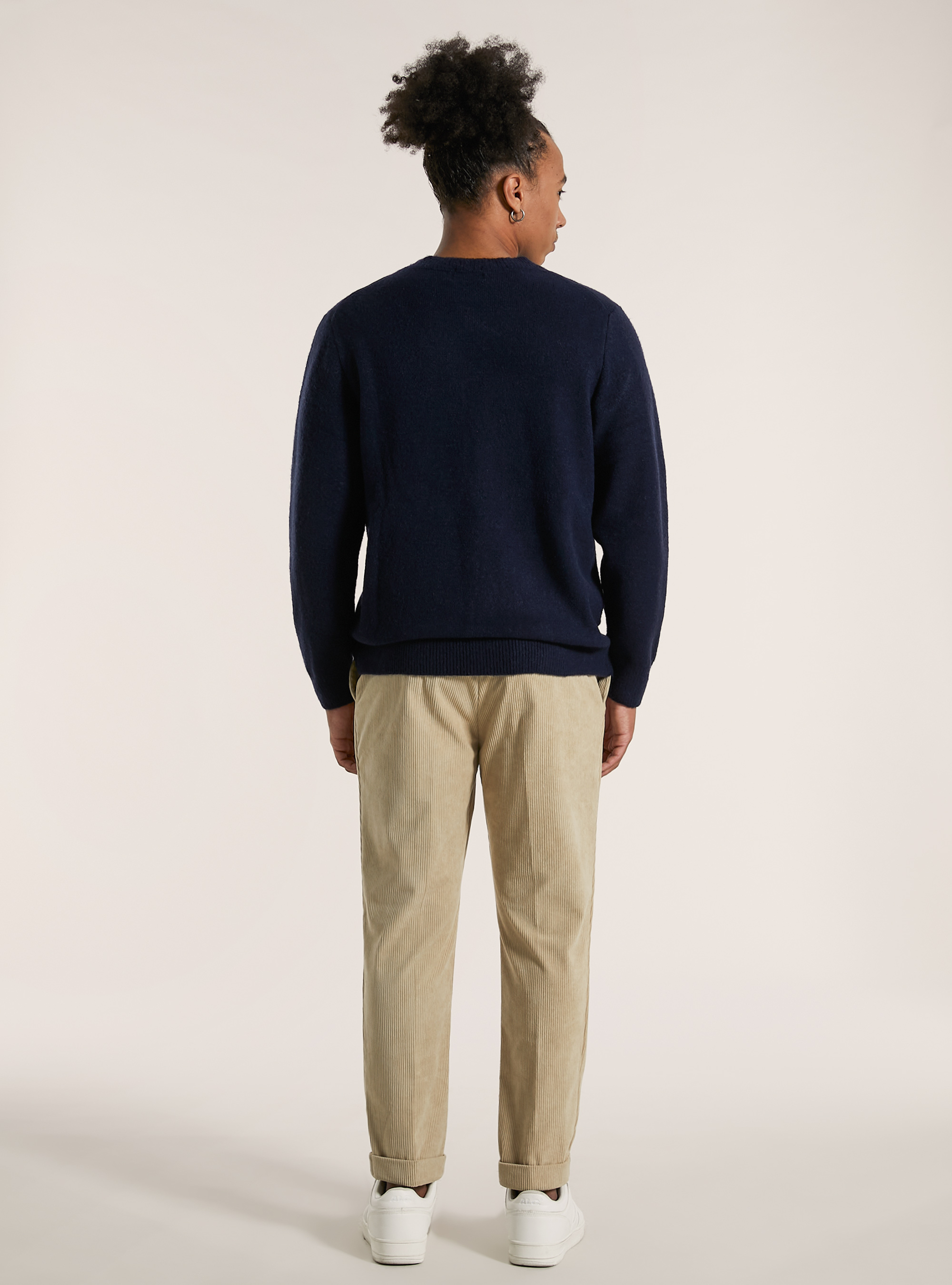 Pullover girocollo, NA2 NAVY MEDIUM