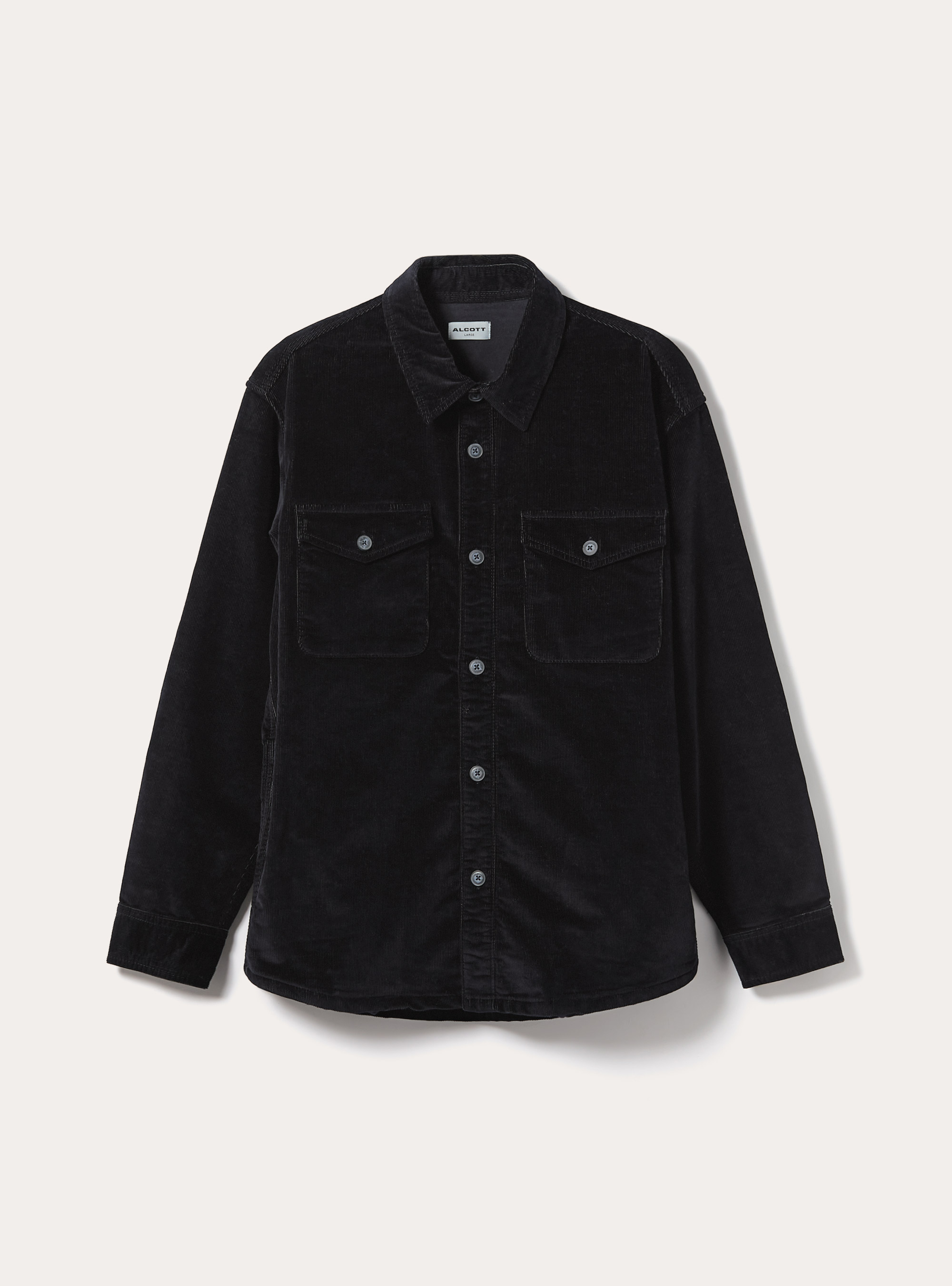 Camisa de pana, NA1 NAVY DARK