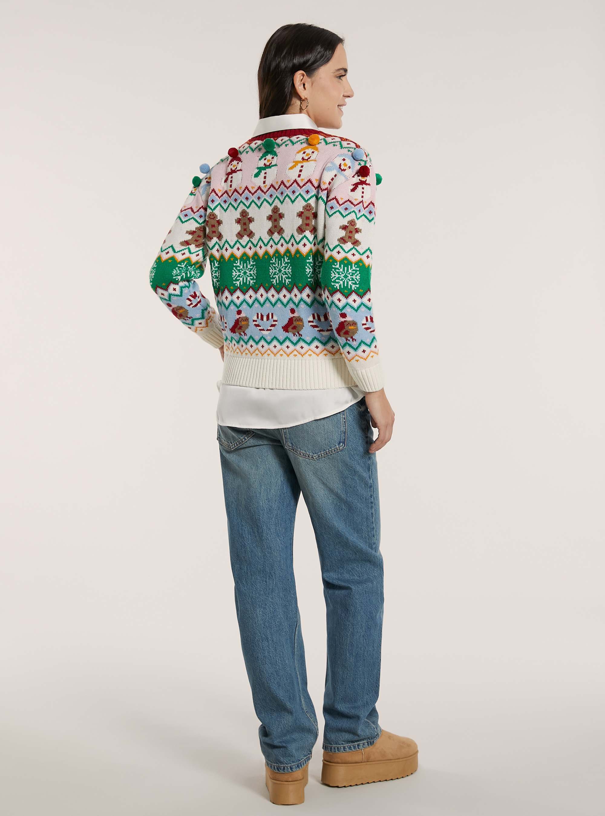 Pullover Christmas Family Collection, RD2 RED MEDIUM