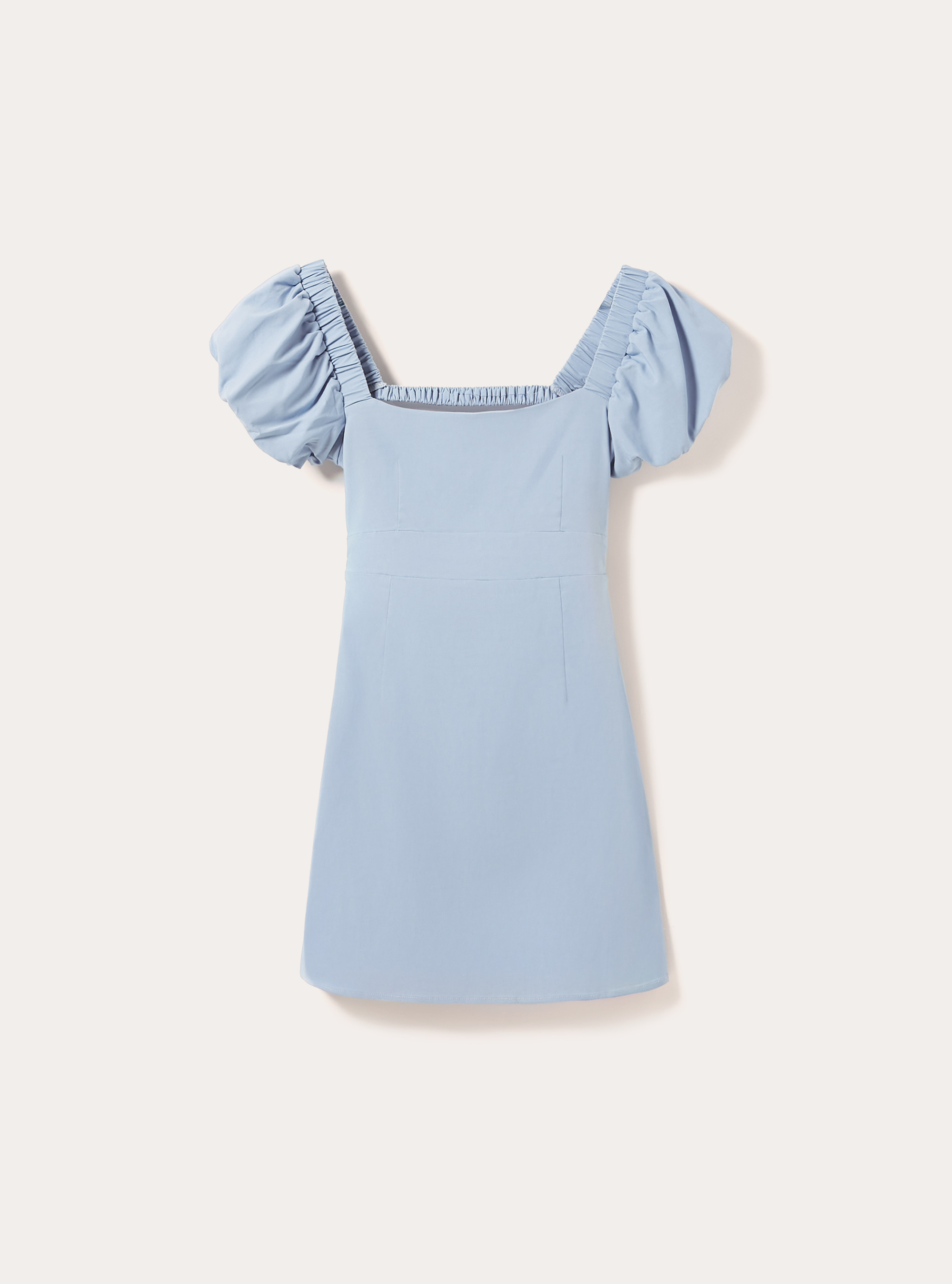 Fitted dress with open back, AZ1 AZURE DARK