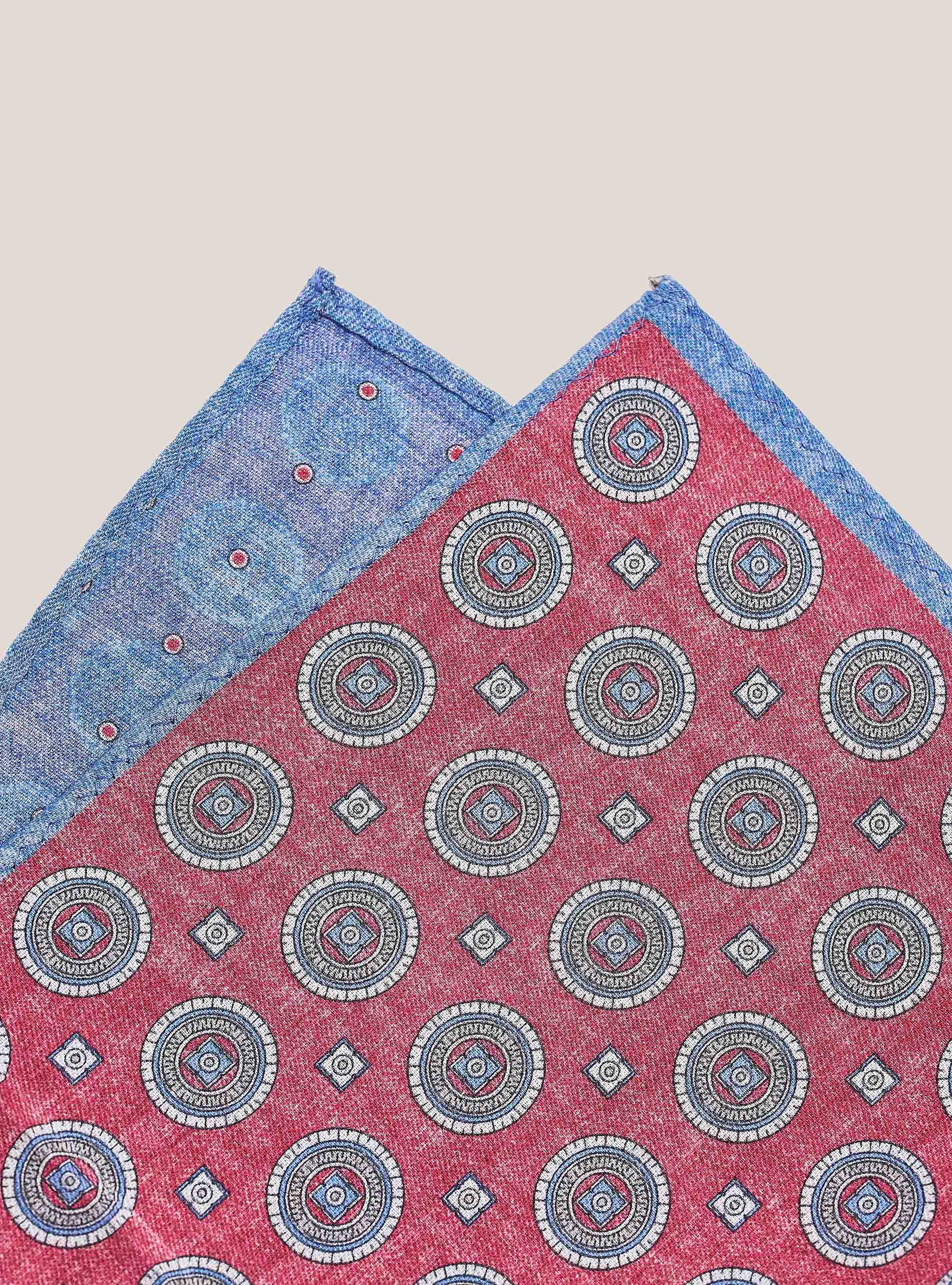 Pochette micro fantasia, ROSSO