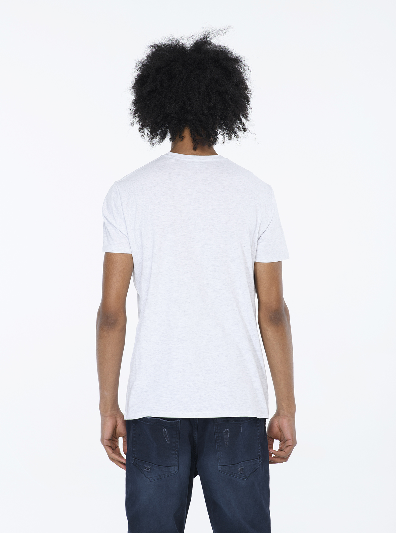 T-shirt tinta unita, BLANCO ÁRTICO