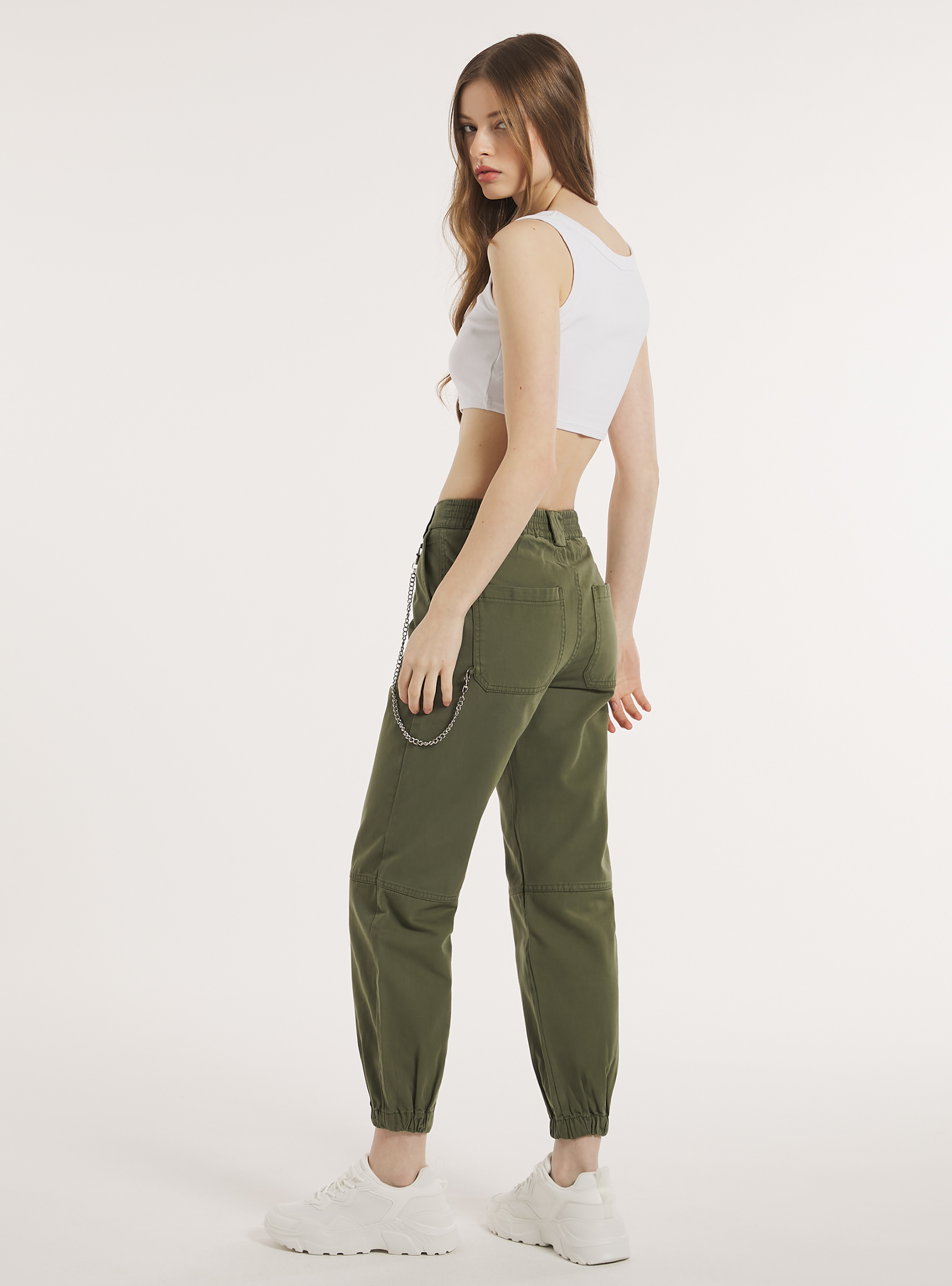 Jogginghose mit Kette, KY3 KAKY LIGHT