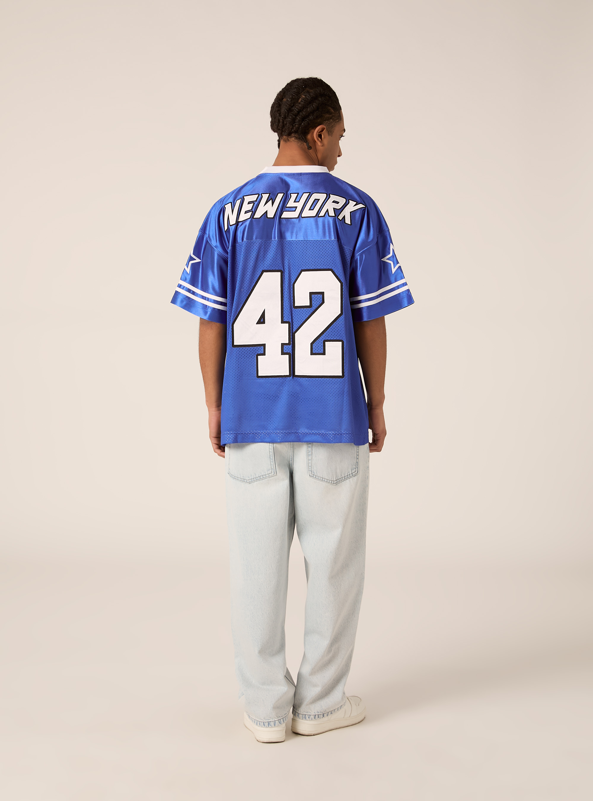 T-shirt Football avec &eacute;cussons, RY2 ROYALE MEDIUM