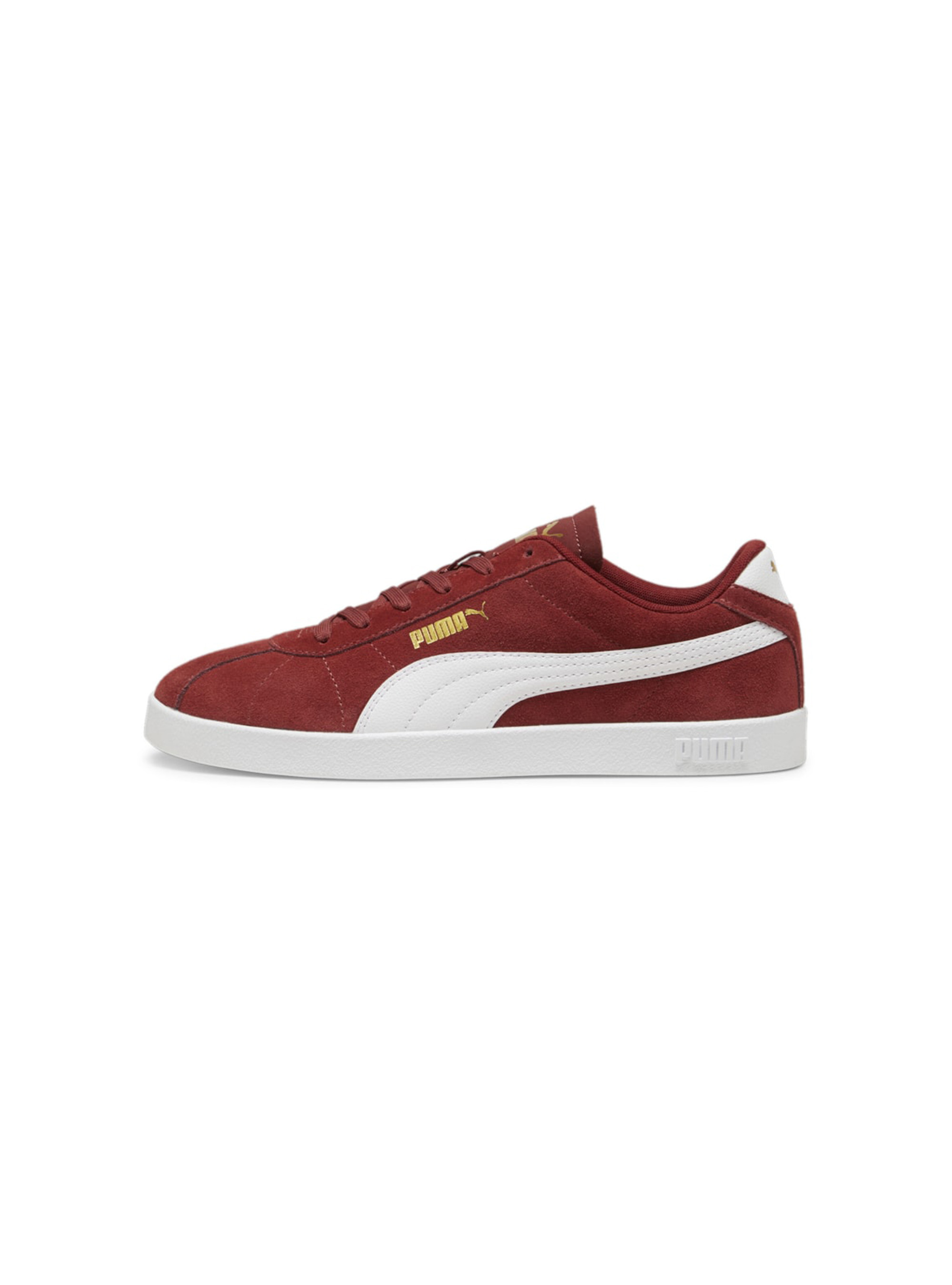 PUMA Club II Unisex Suede Sneakers, RD2 RED MEDIUM