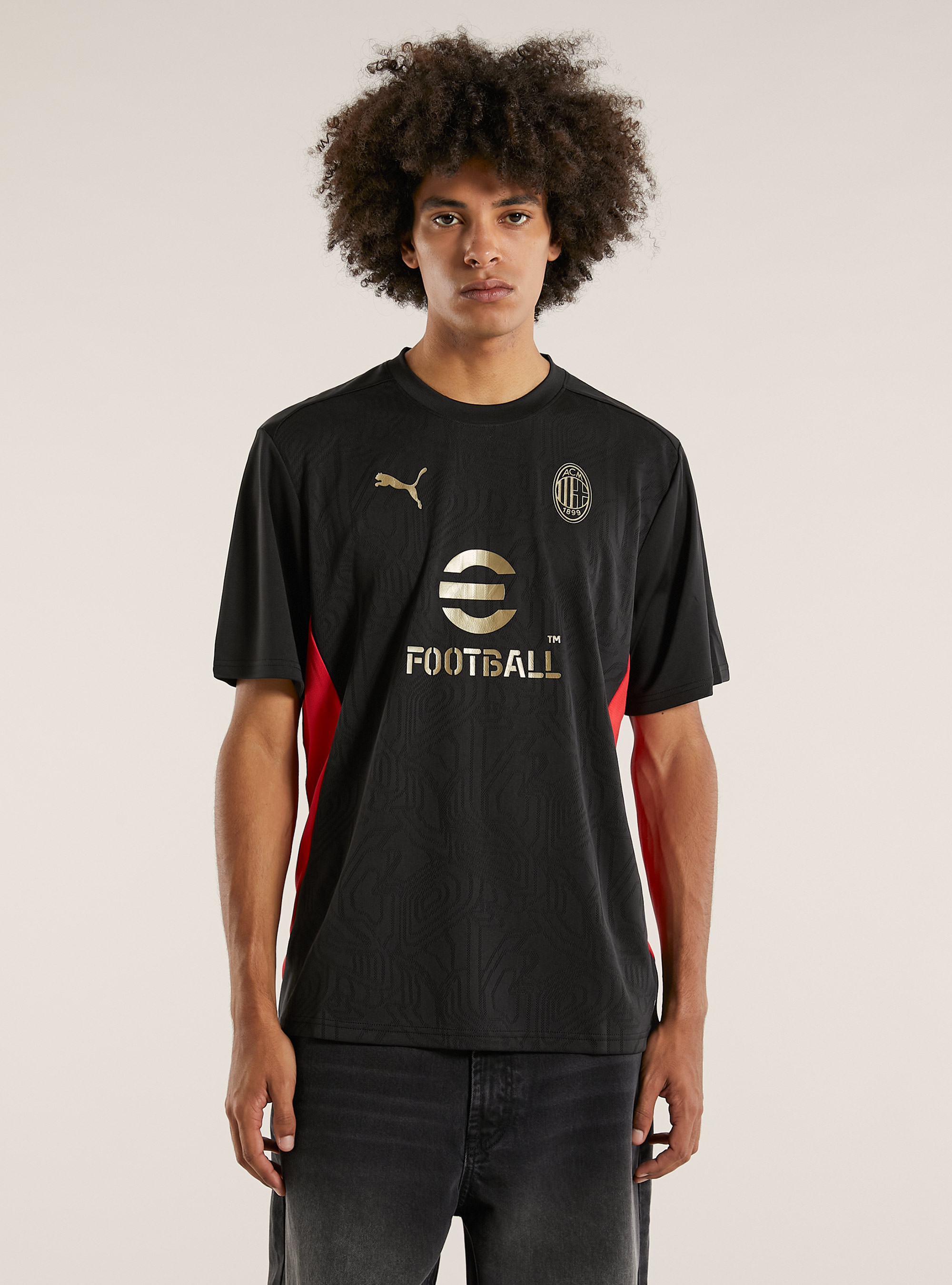 AC Milan / Alcott T-shirt, BK1 BLACK