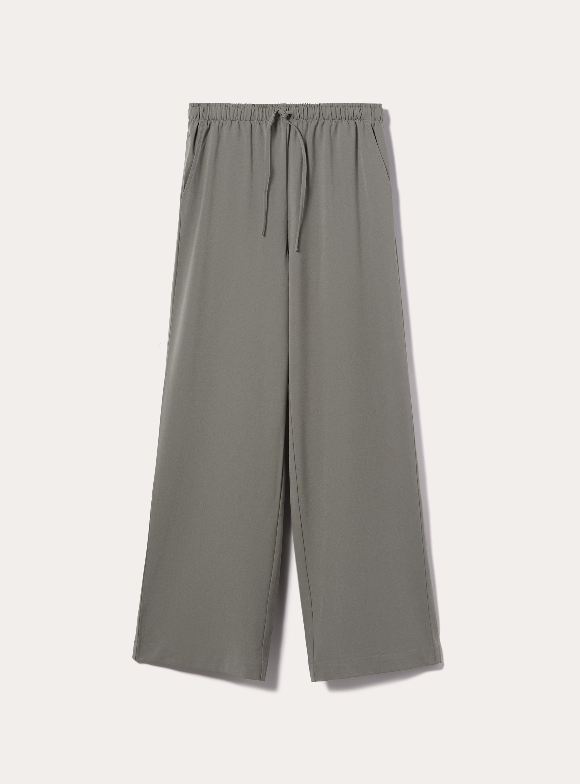 Smart trousers with drawstring, KY2 KAKY MEDIUM