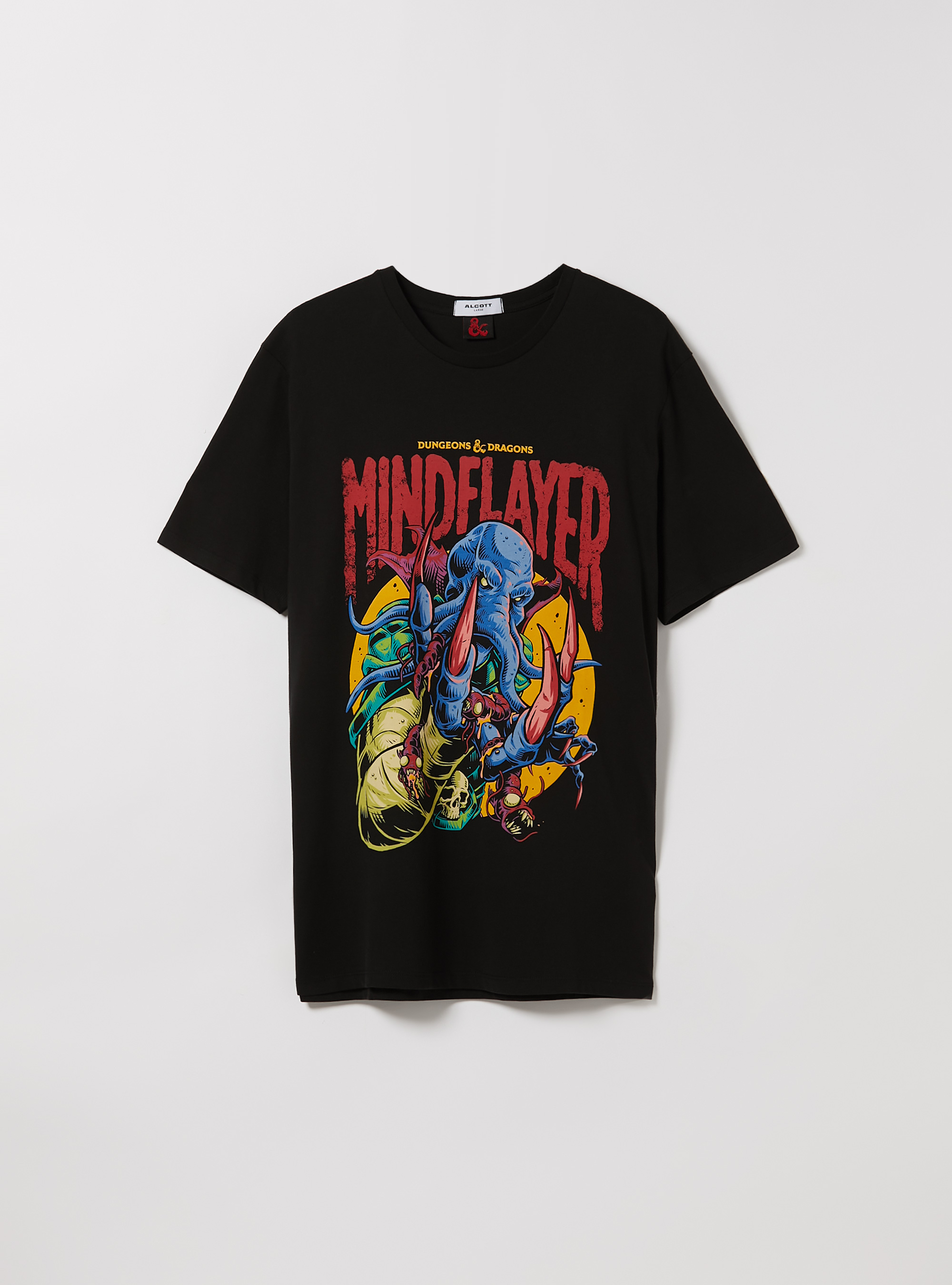 Camiseta Dungeons & Dragons / Alcott, BK1 BLACK