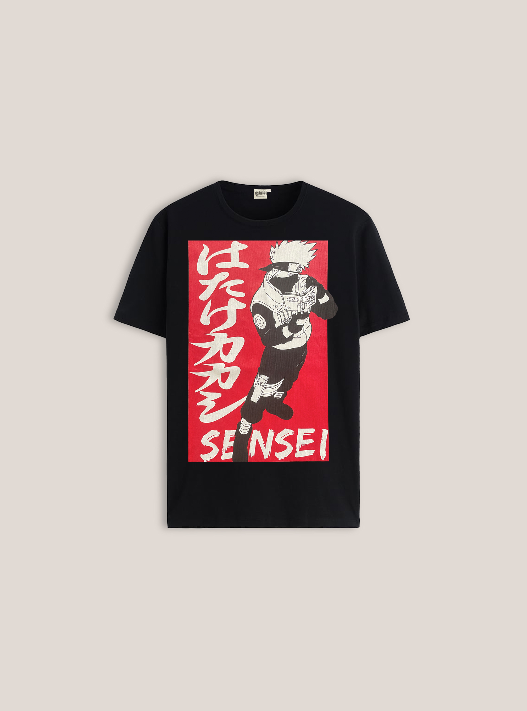 Naruto x Alcott T-shirt, BK1 BLACK