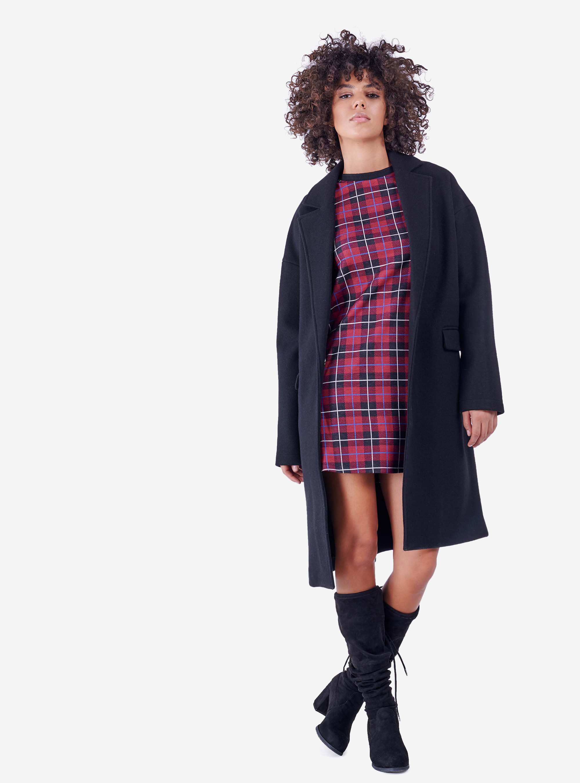 Vestito fantasia, QUADRI ROSSO