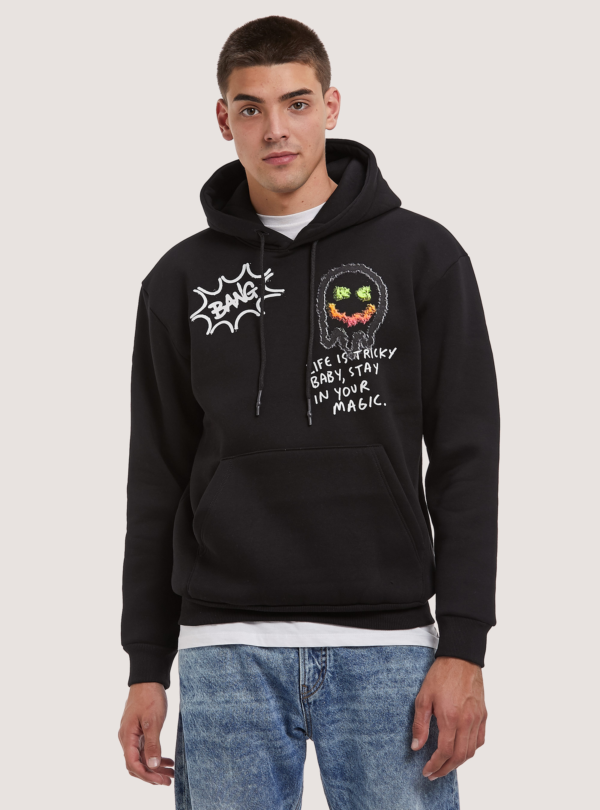 Rick e morty felpa bershka outlet