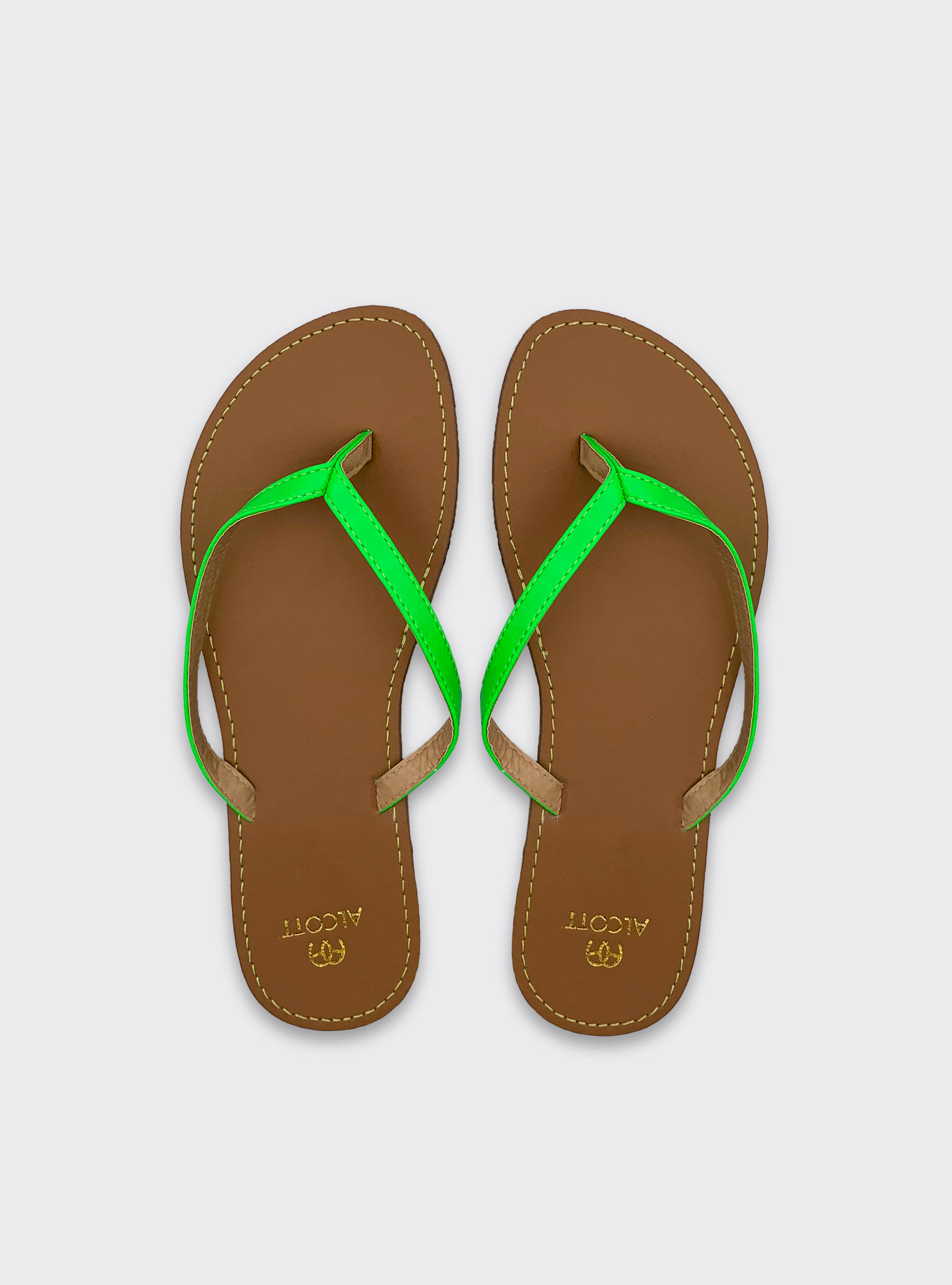 Sandali bassi, C699 GREEN