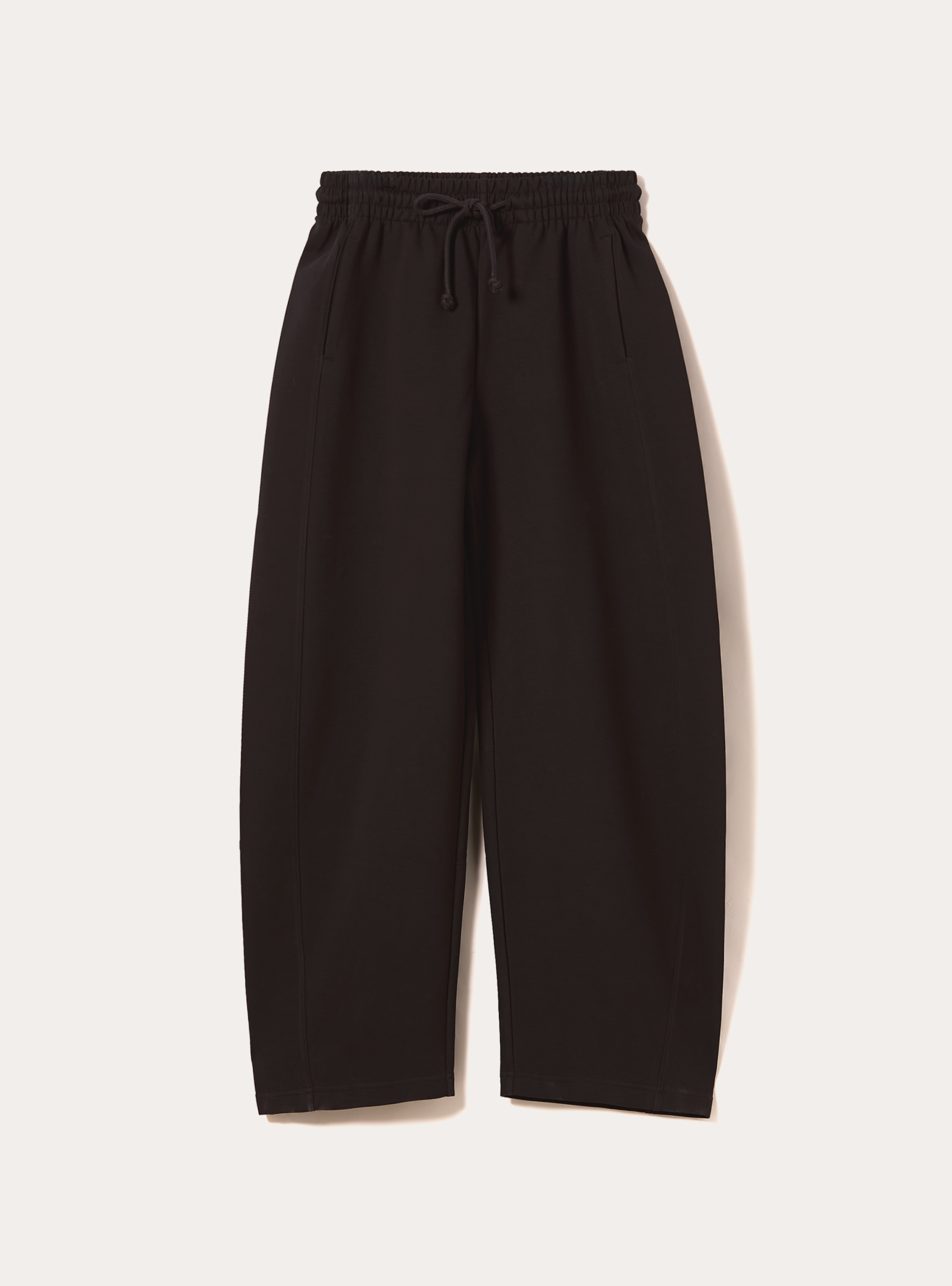 Barrel fit jogger trousers, BK1 BLACK