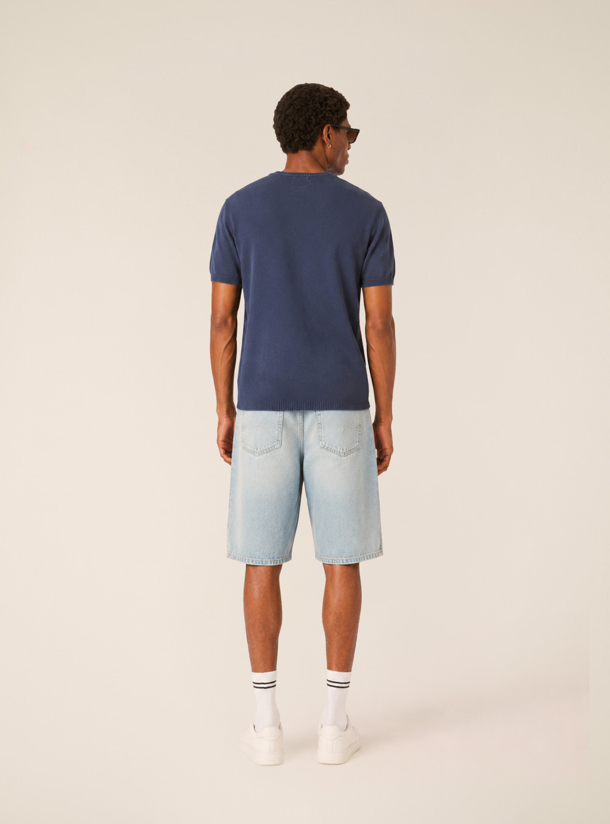 Maglia  a girocollo, BL3 BLUE LIGHT