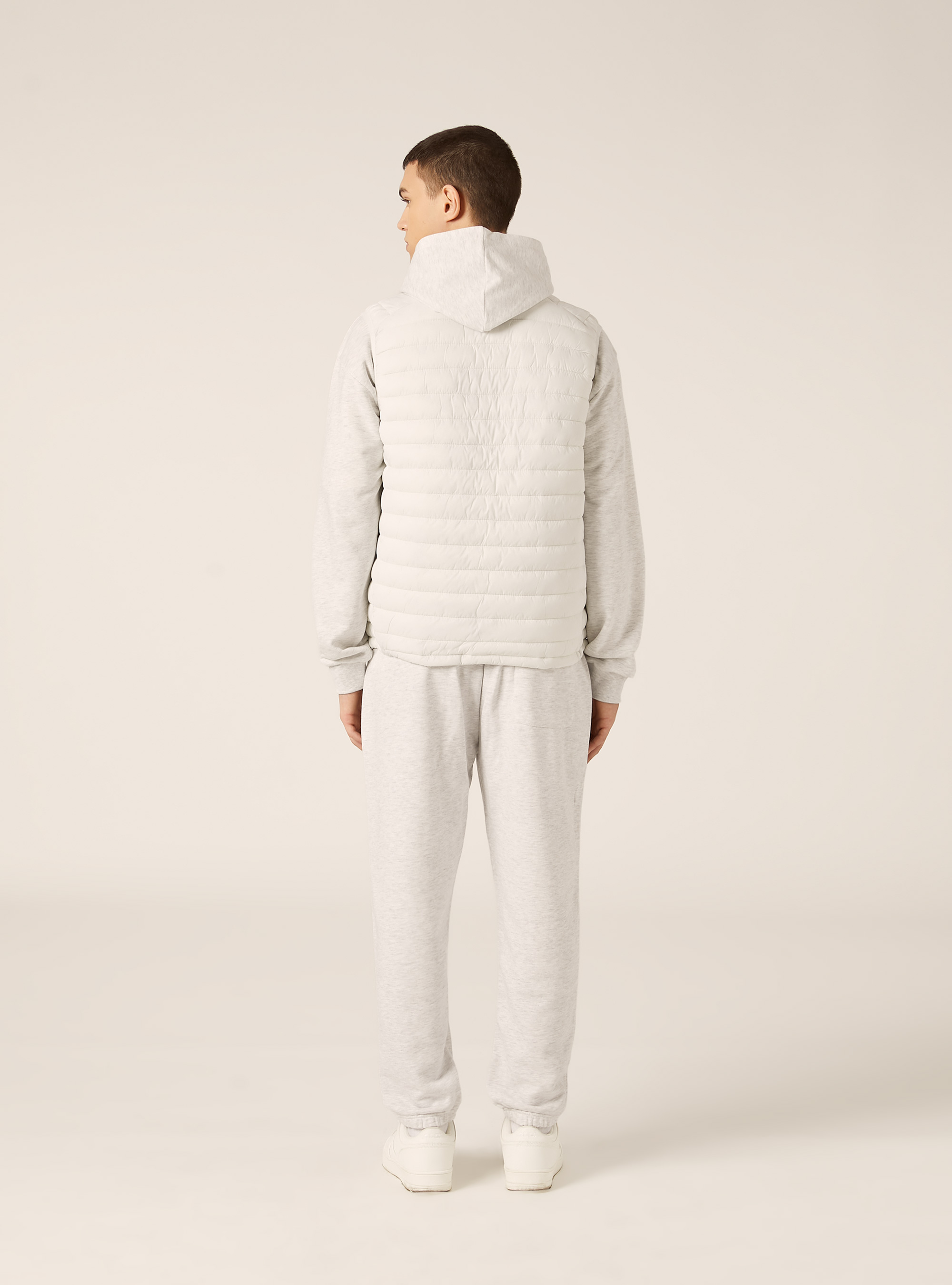 Smanicato basico con patch logato, WH2 WHITE