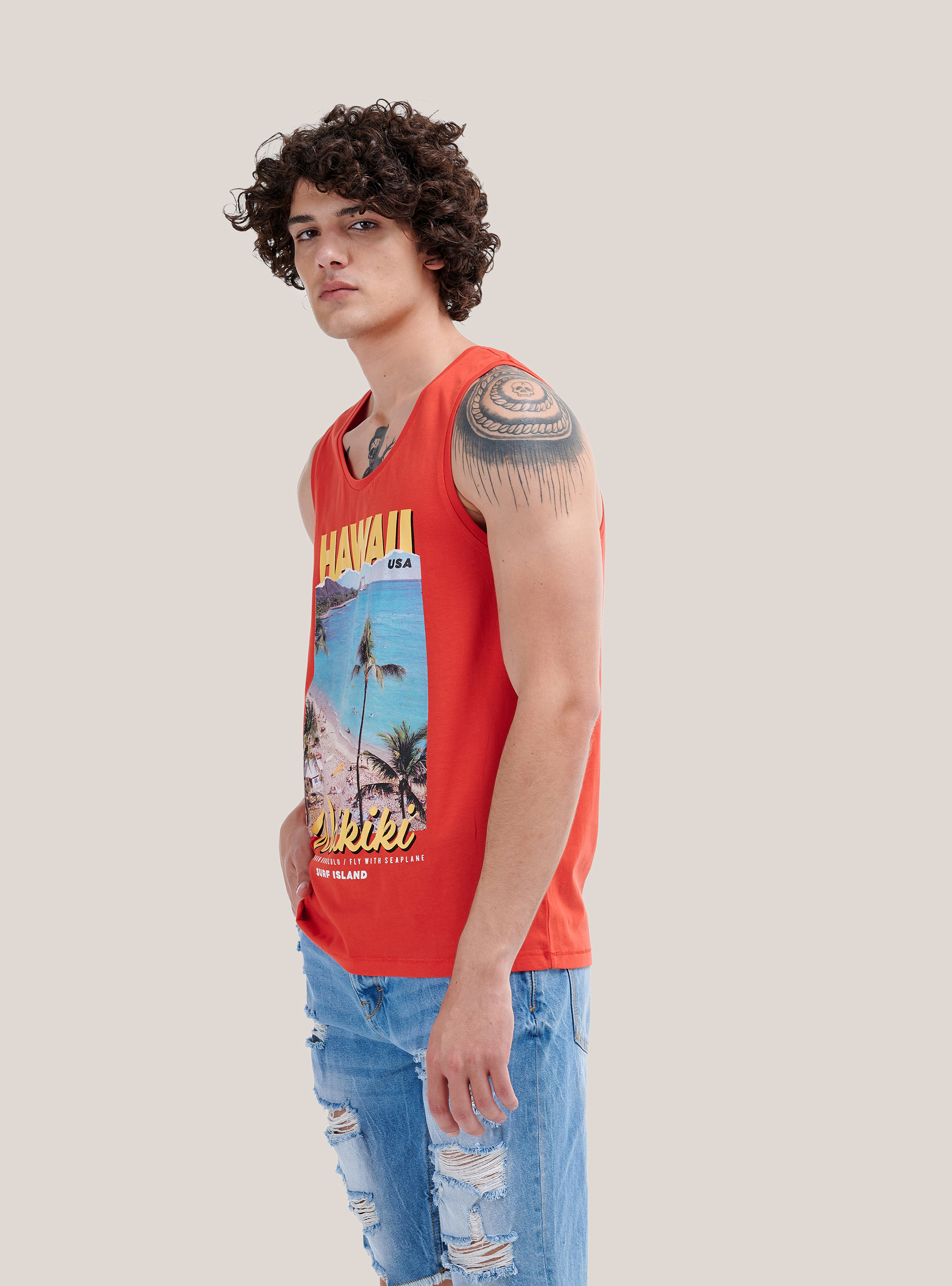 Printed top tank, C0045 CORAL