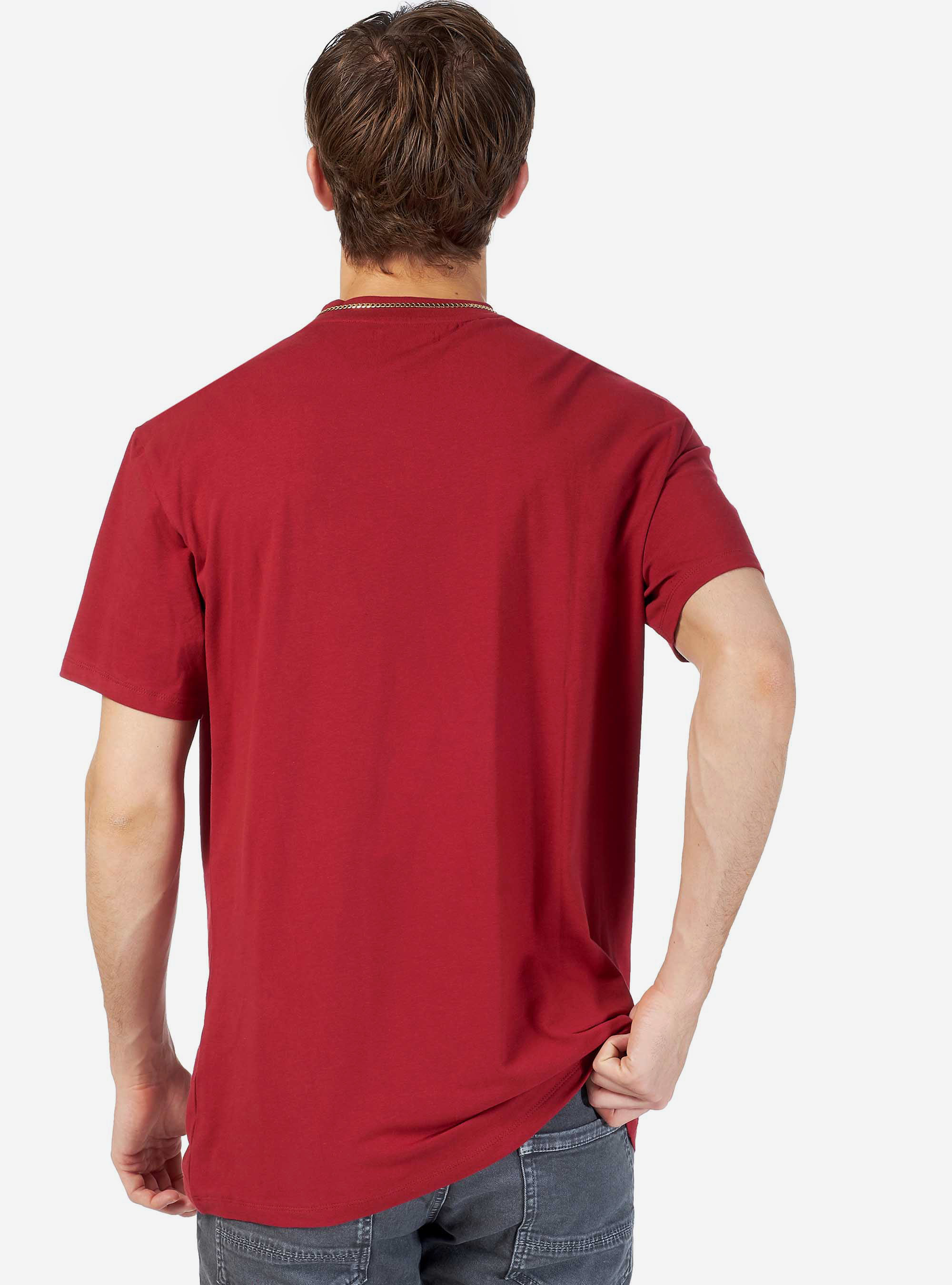 Maglietta tinta unita, BORDEAUX