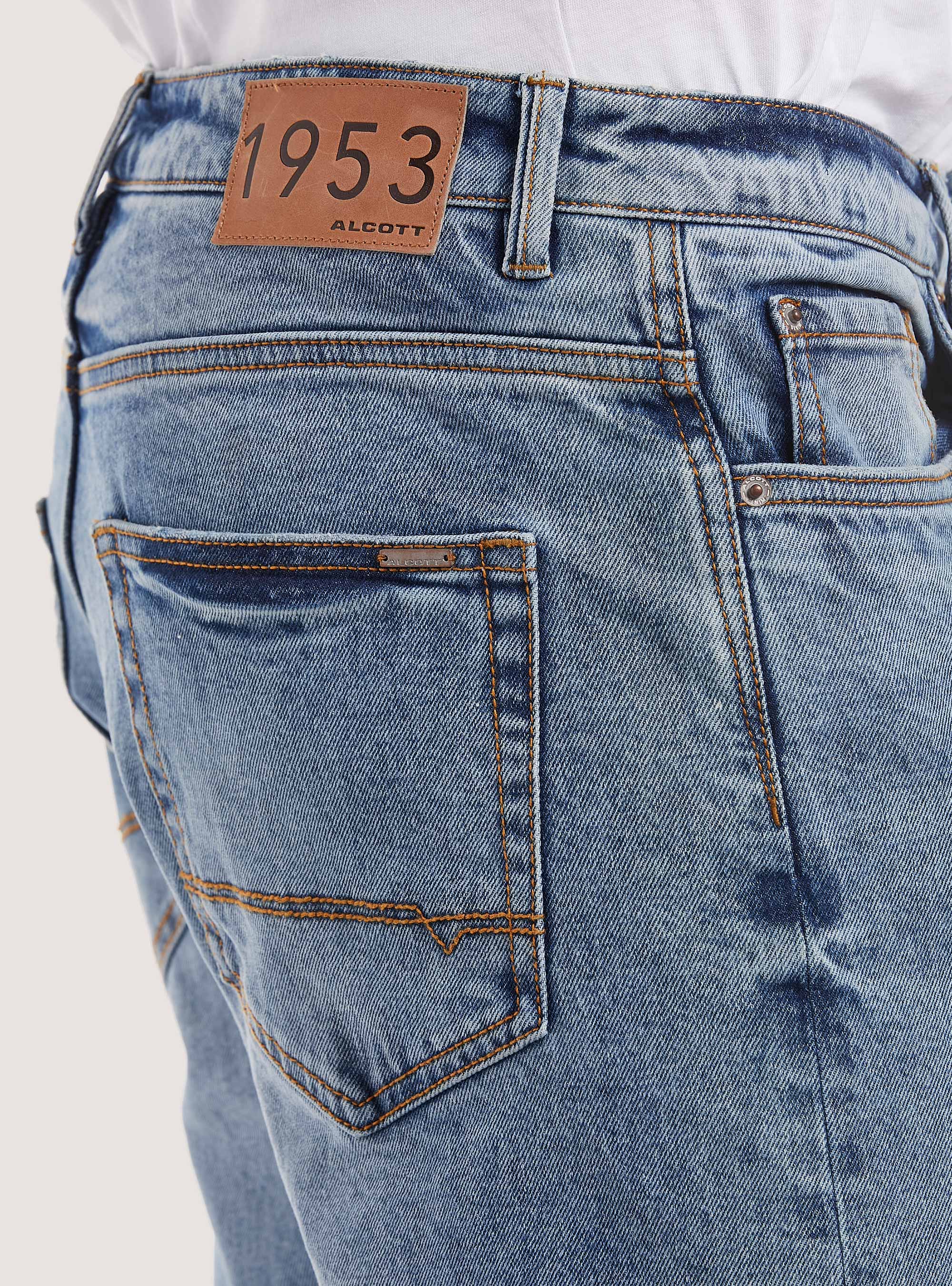 Slim Fit Jeans, D006 AZURE