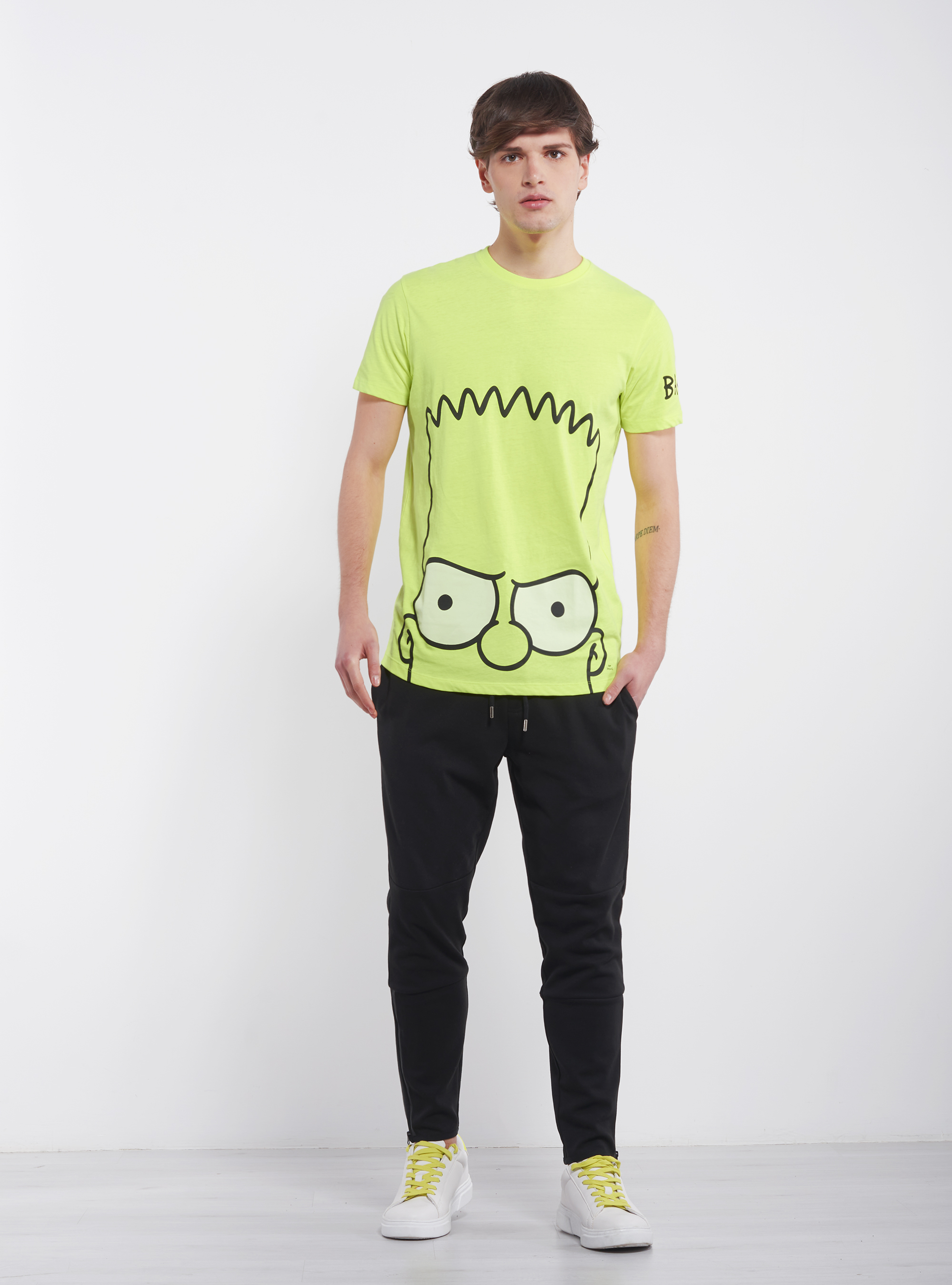 T-shirt Bart Simpson, YELLOW