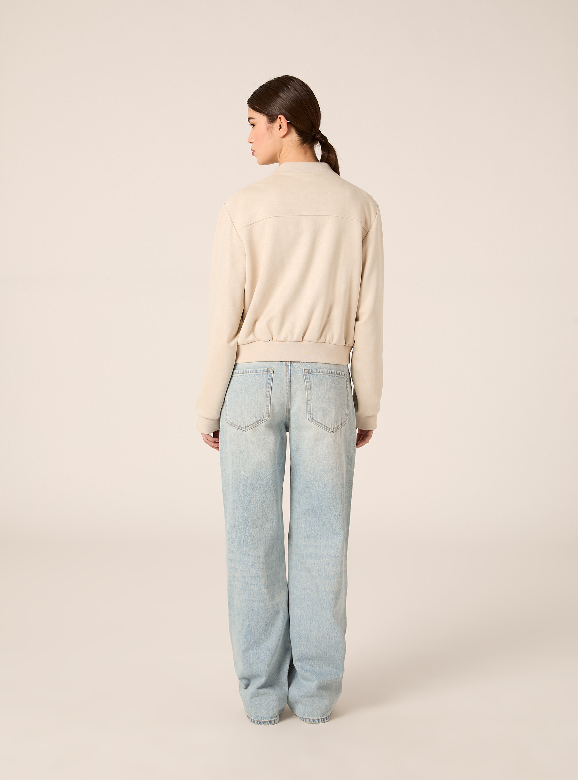 Bomber effetto camoscio, SA2 SAND MEDIUM