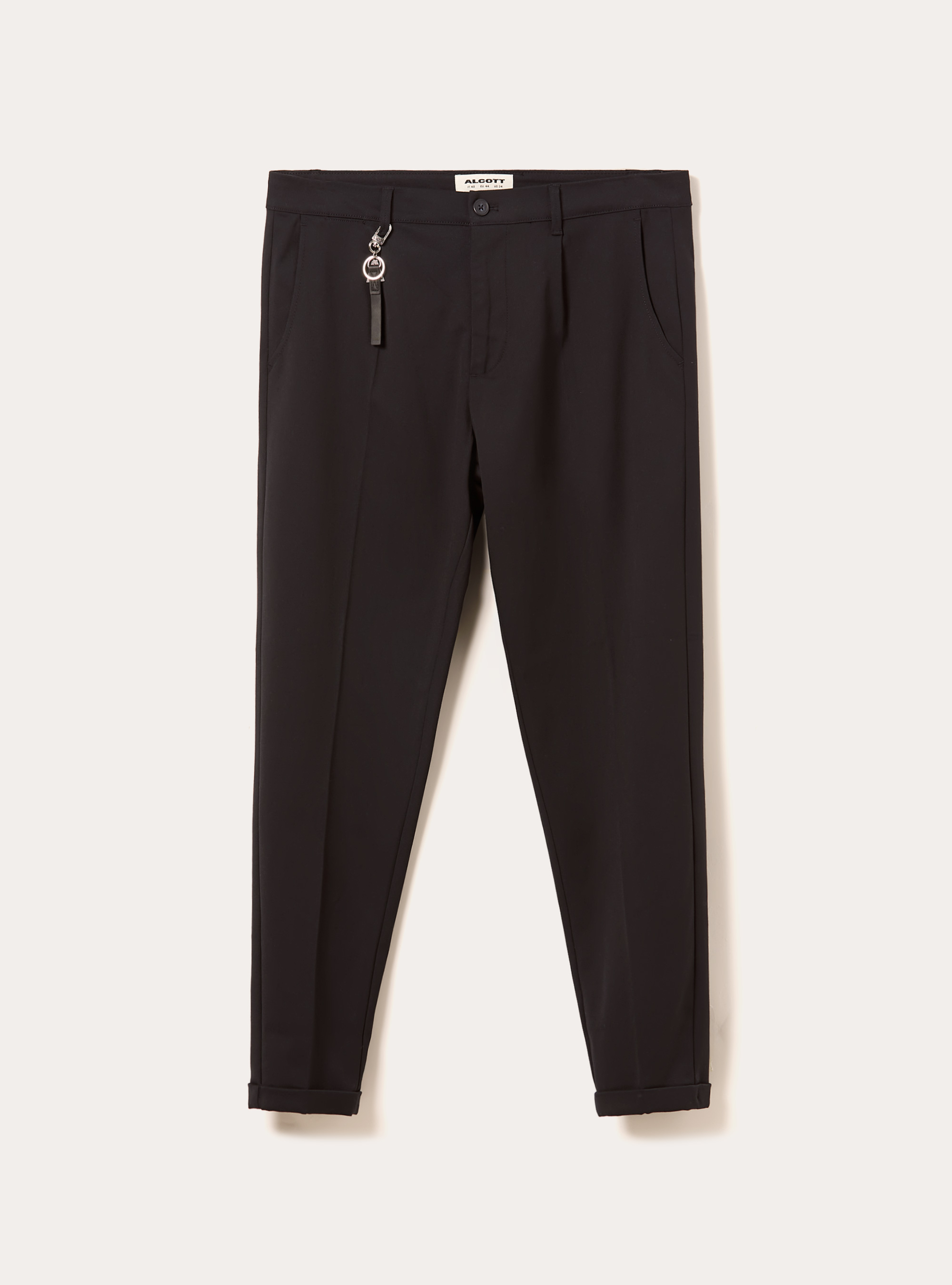 Classic slim-fit trousers, NA1 NAVY DARK