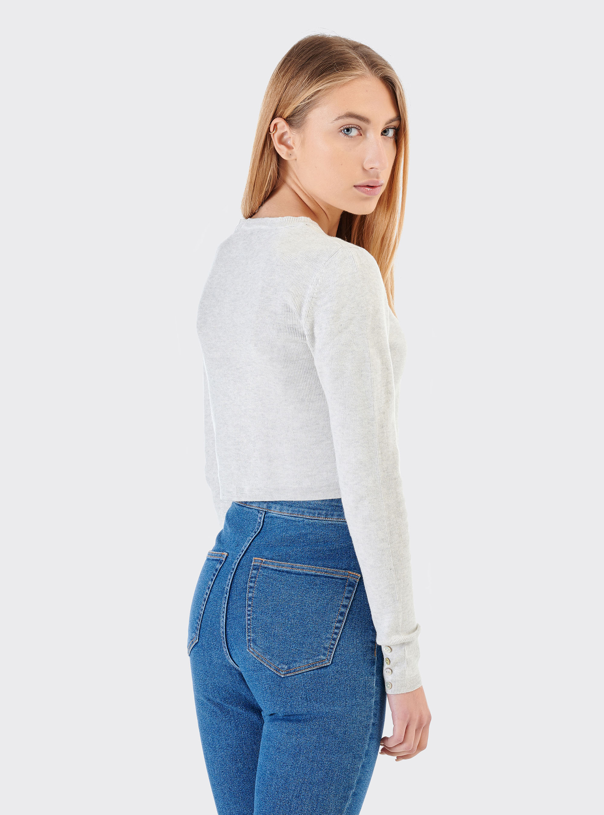 Pullover cropped, PEARL