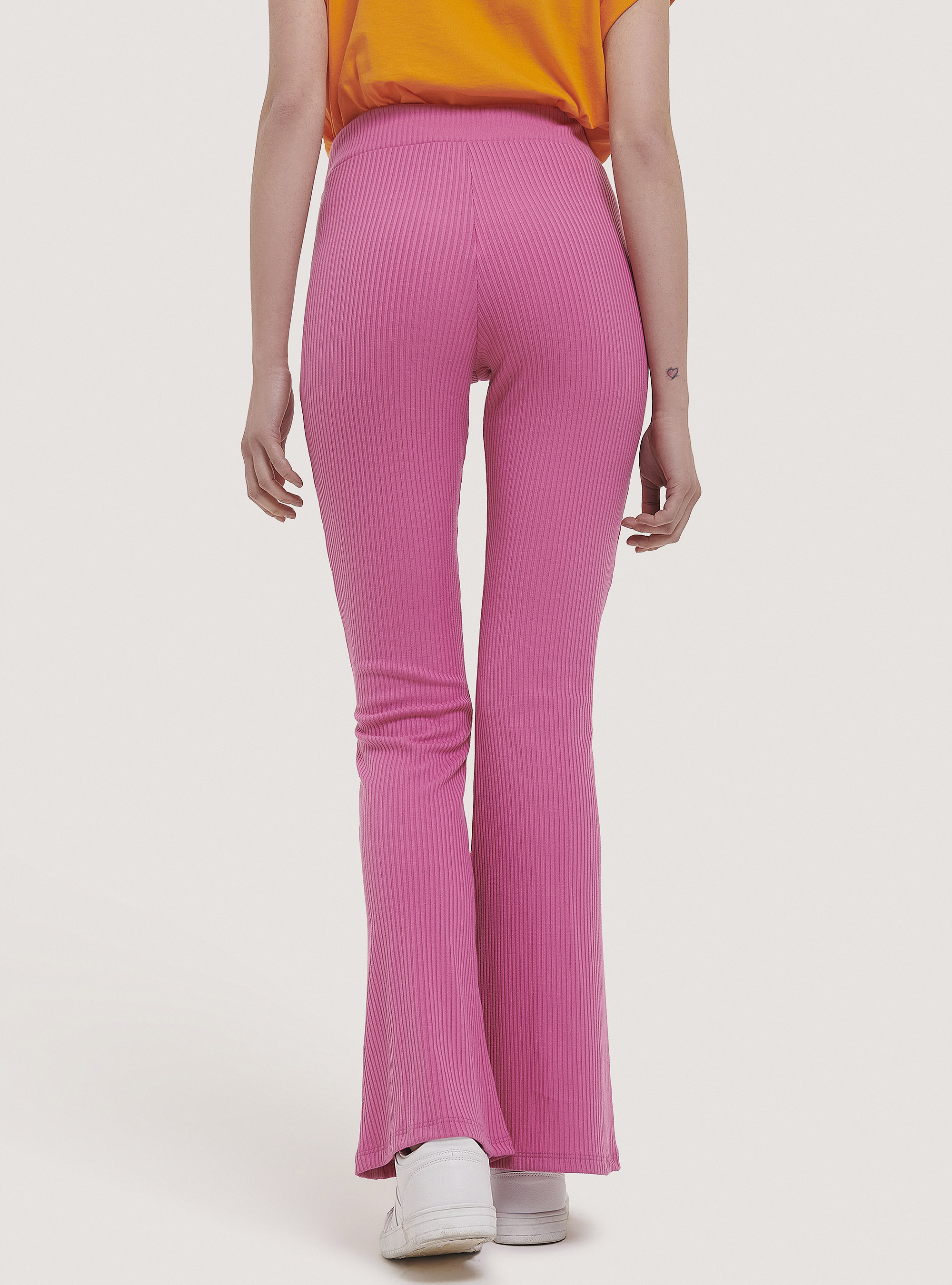 Polainas de canalé, C4430 FUXIA