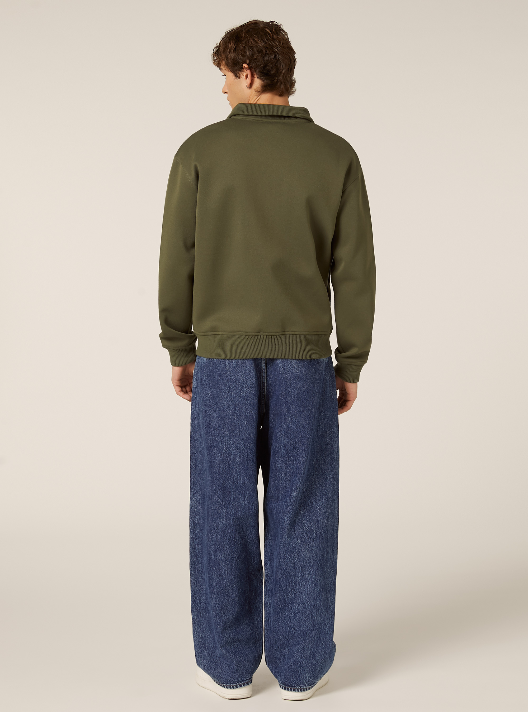 Half-zip jacket, KY2 KAKY MEDIUM