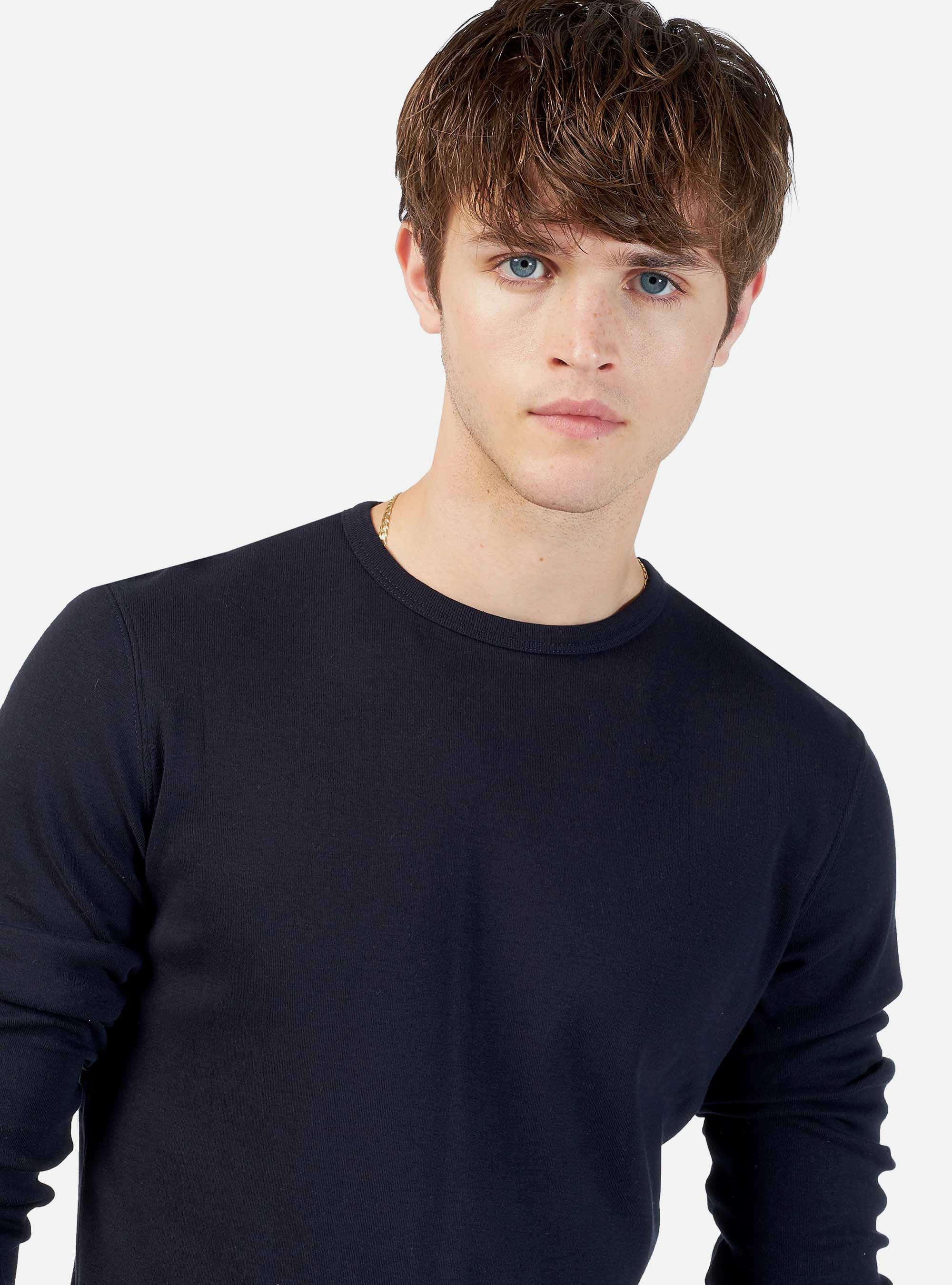 Tshirt à manches longues, C2254 BLUE