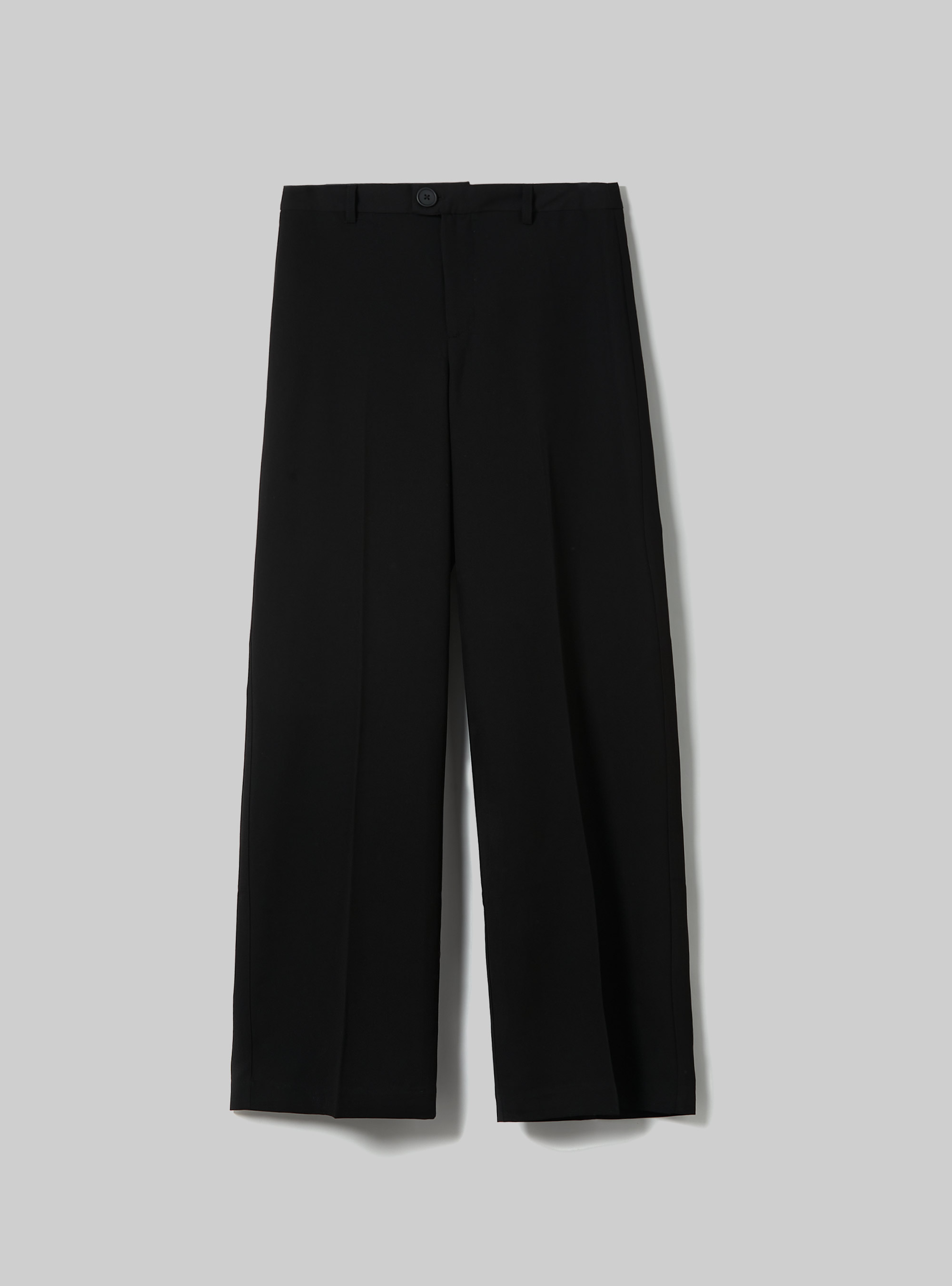 Pantalon de tailleur à coupe droite, BK1 BLACK
