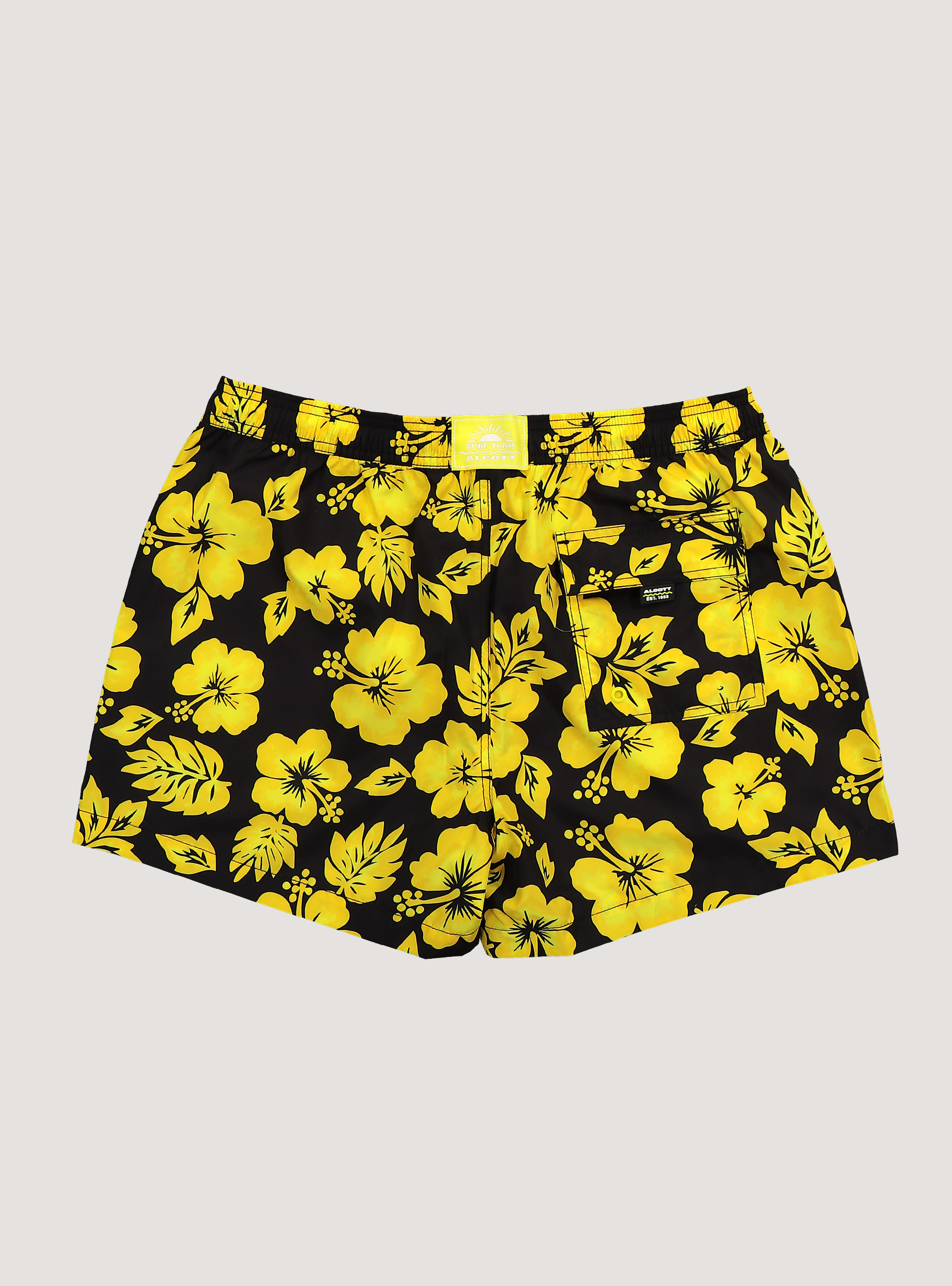 Costume con stampa, FL742 FLOWER YELLOW