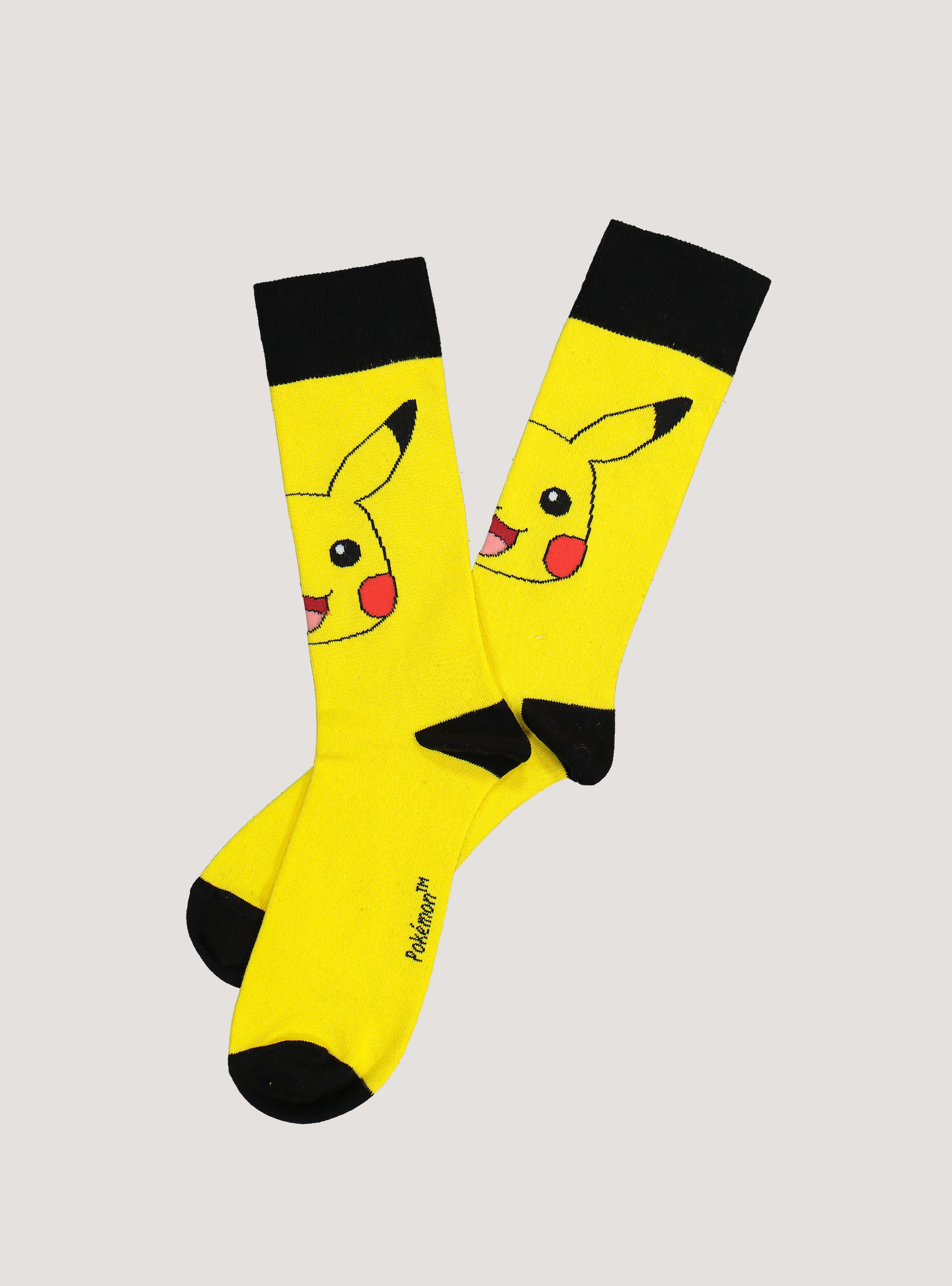 Pokémon x Alcott socks, C7758 YELLOW
