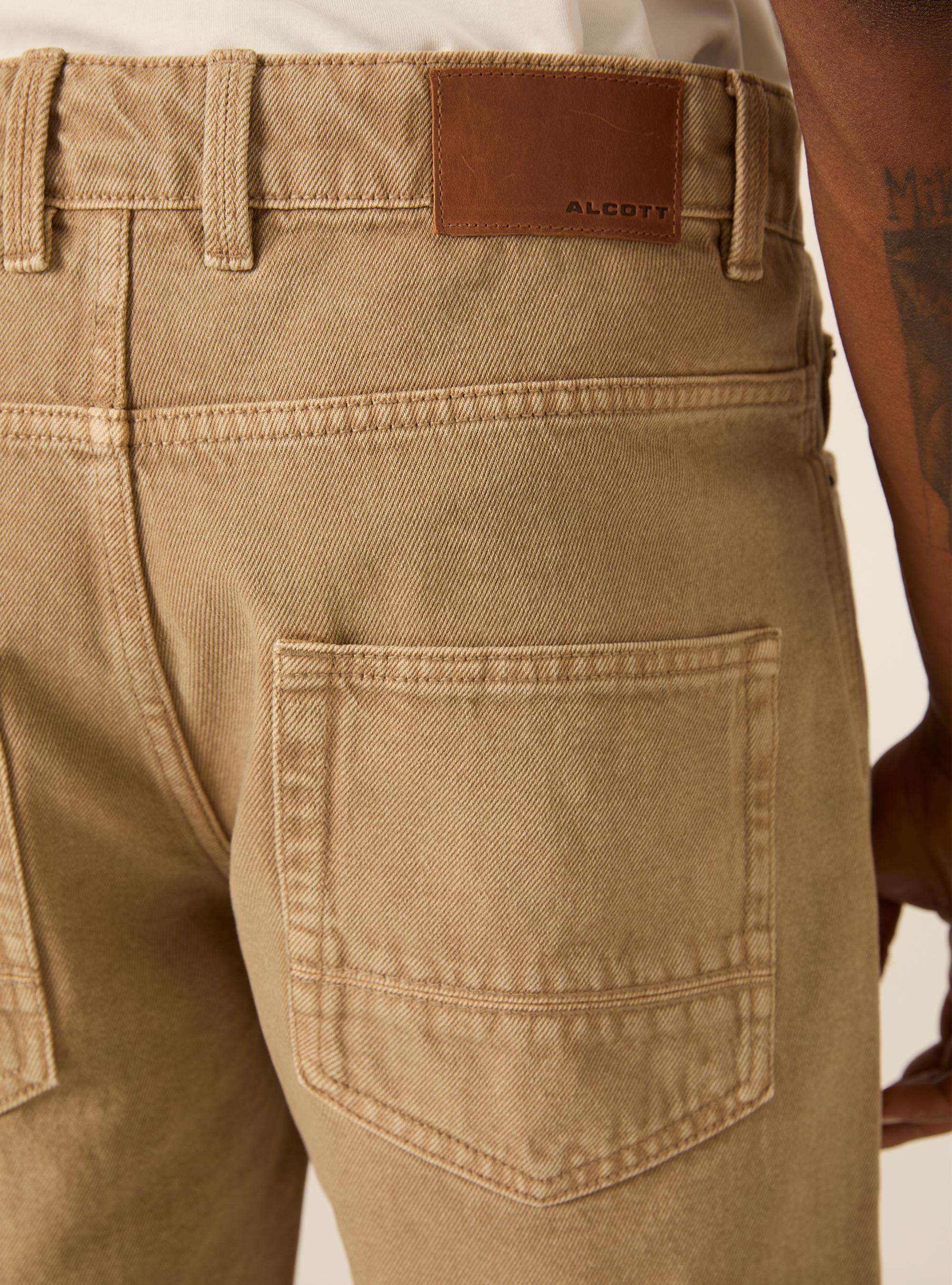 Bermudas B&aacute;sicas Prenda Tenida, TB2 TOBACCO MEDIUM