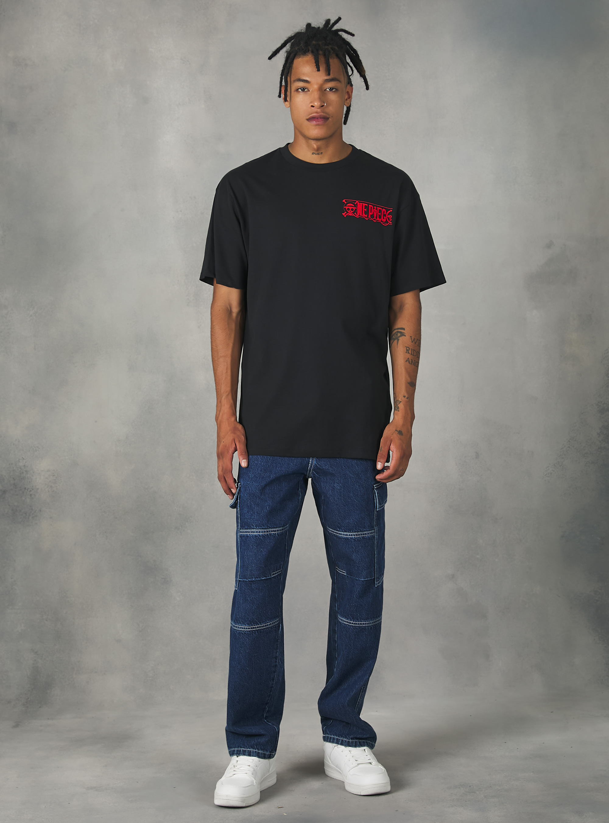 One Piece / Alcott T-shirt, BK1 BLACK