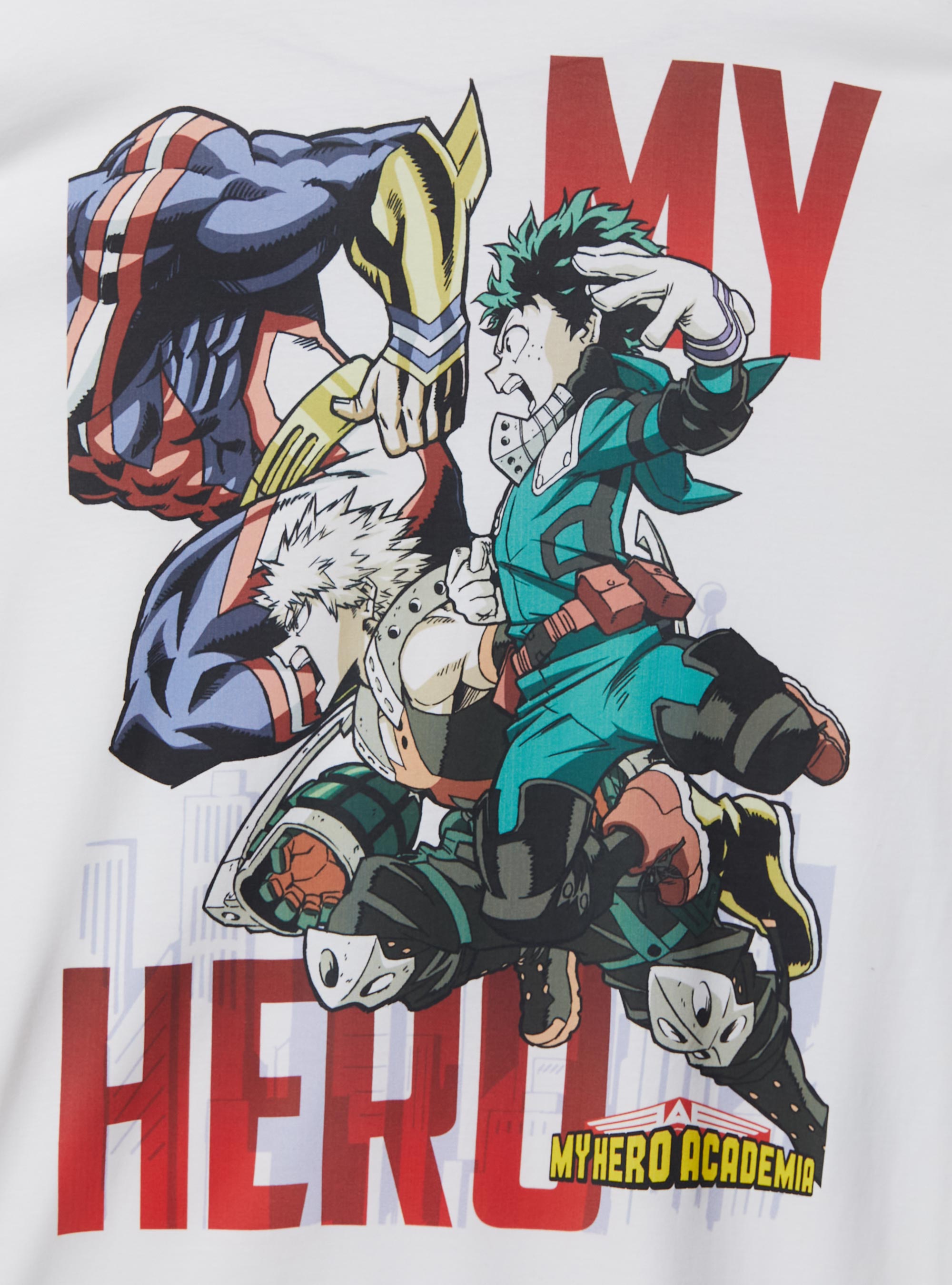 My Hero Academia / Alcott T-shirt, WH3 WHITE