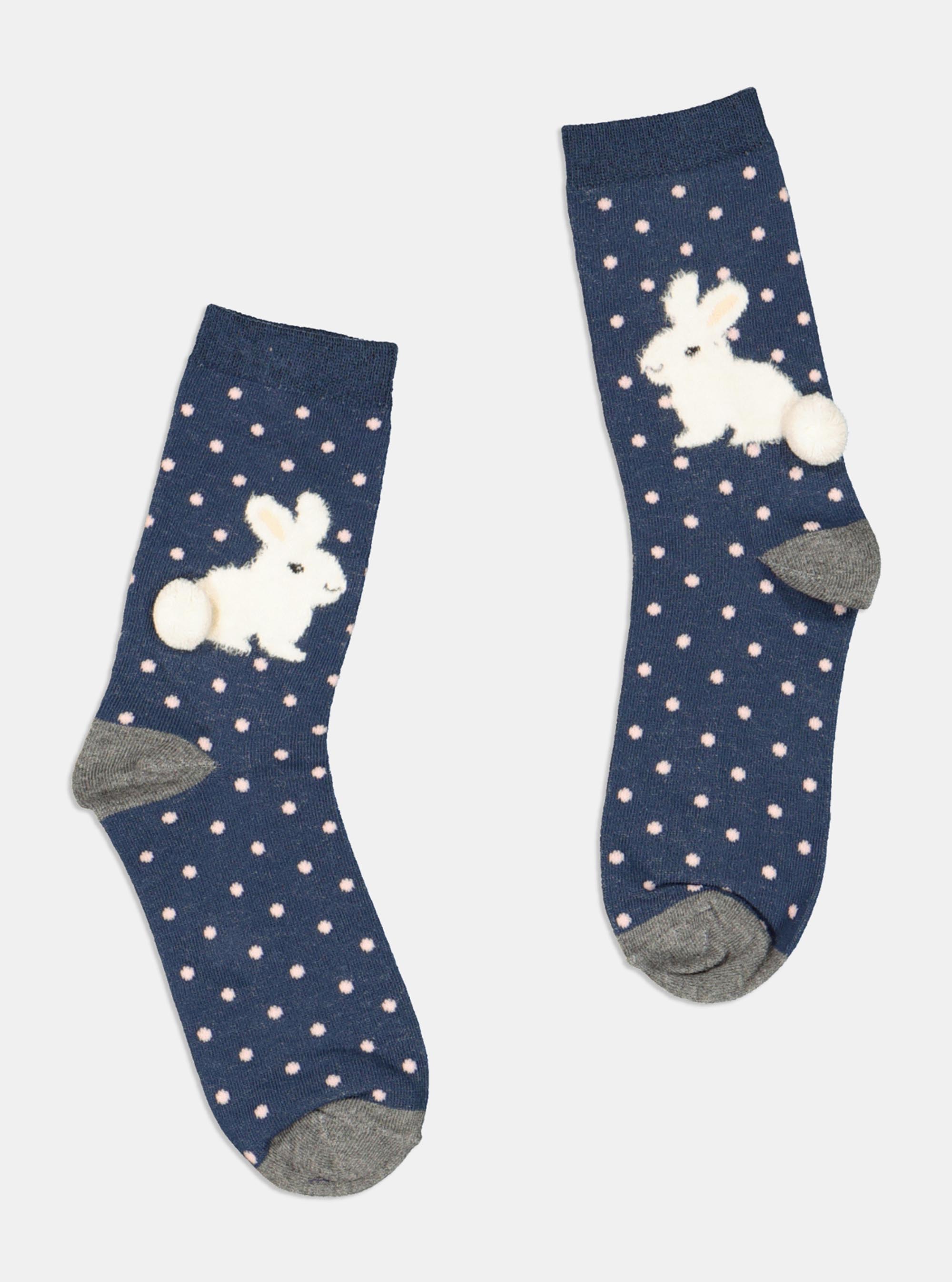 Calcetines conejito, C233BLUM./C184PEARL/C004OFF