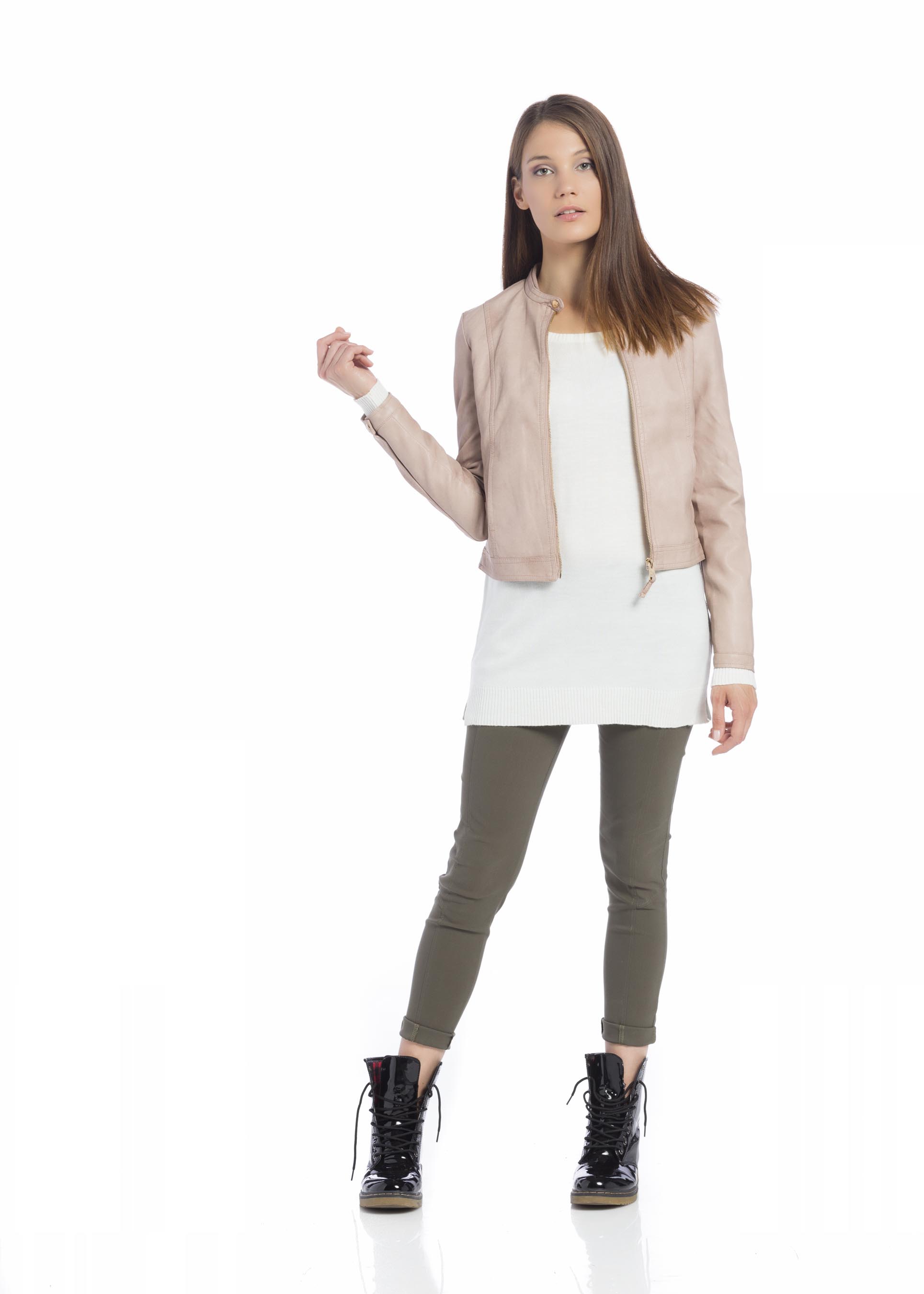 Crew-neck pullover, C099 WHITE