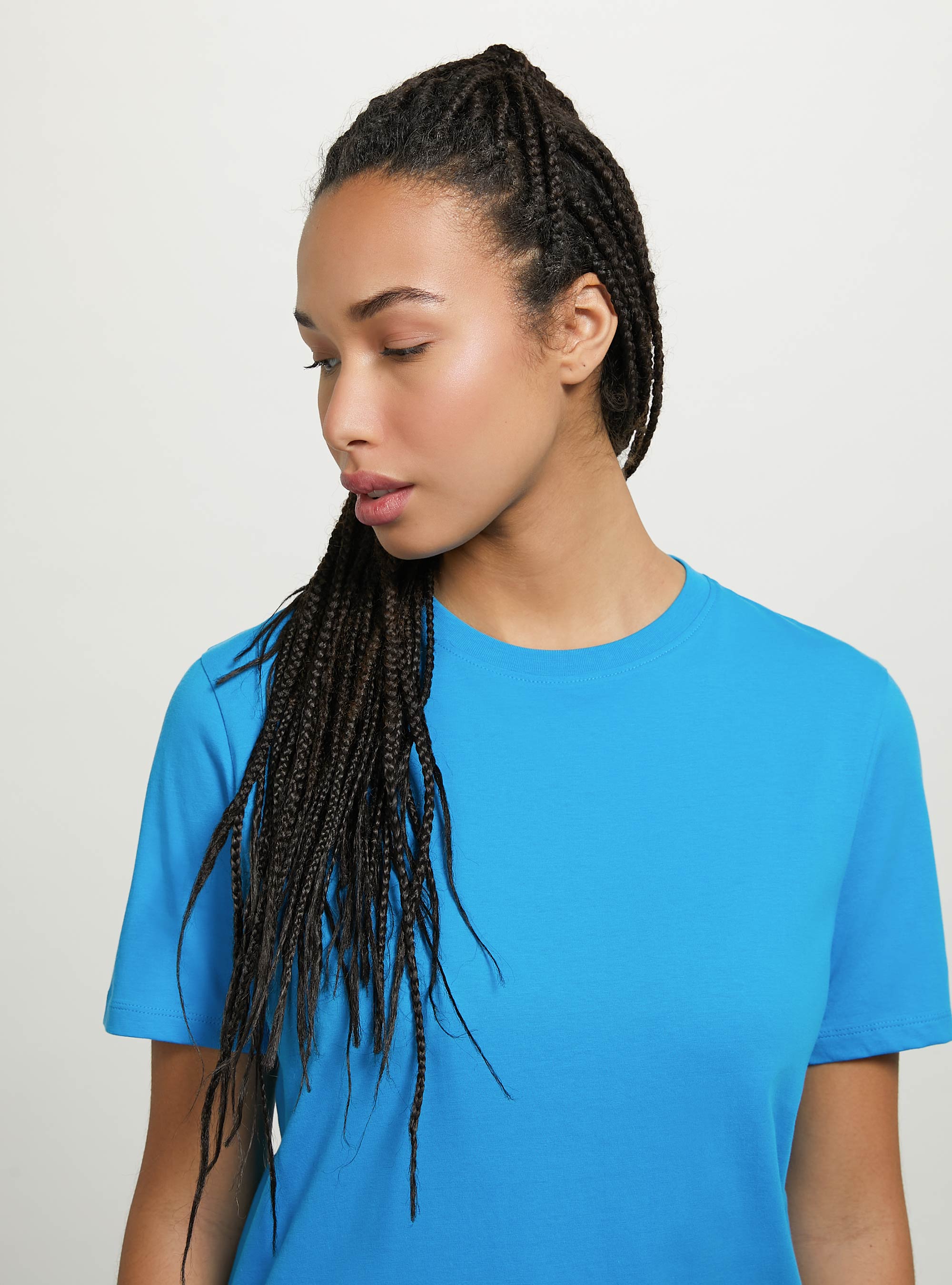 Cotton crew-neck T-shirt, RY2 ROYALE MEDIUM