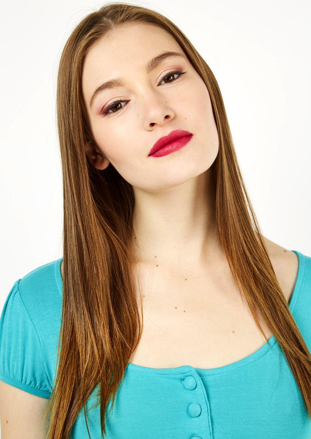 Vestito corto in vestibilità morbida con coulisse, C667 GREEN