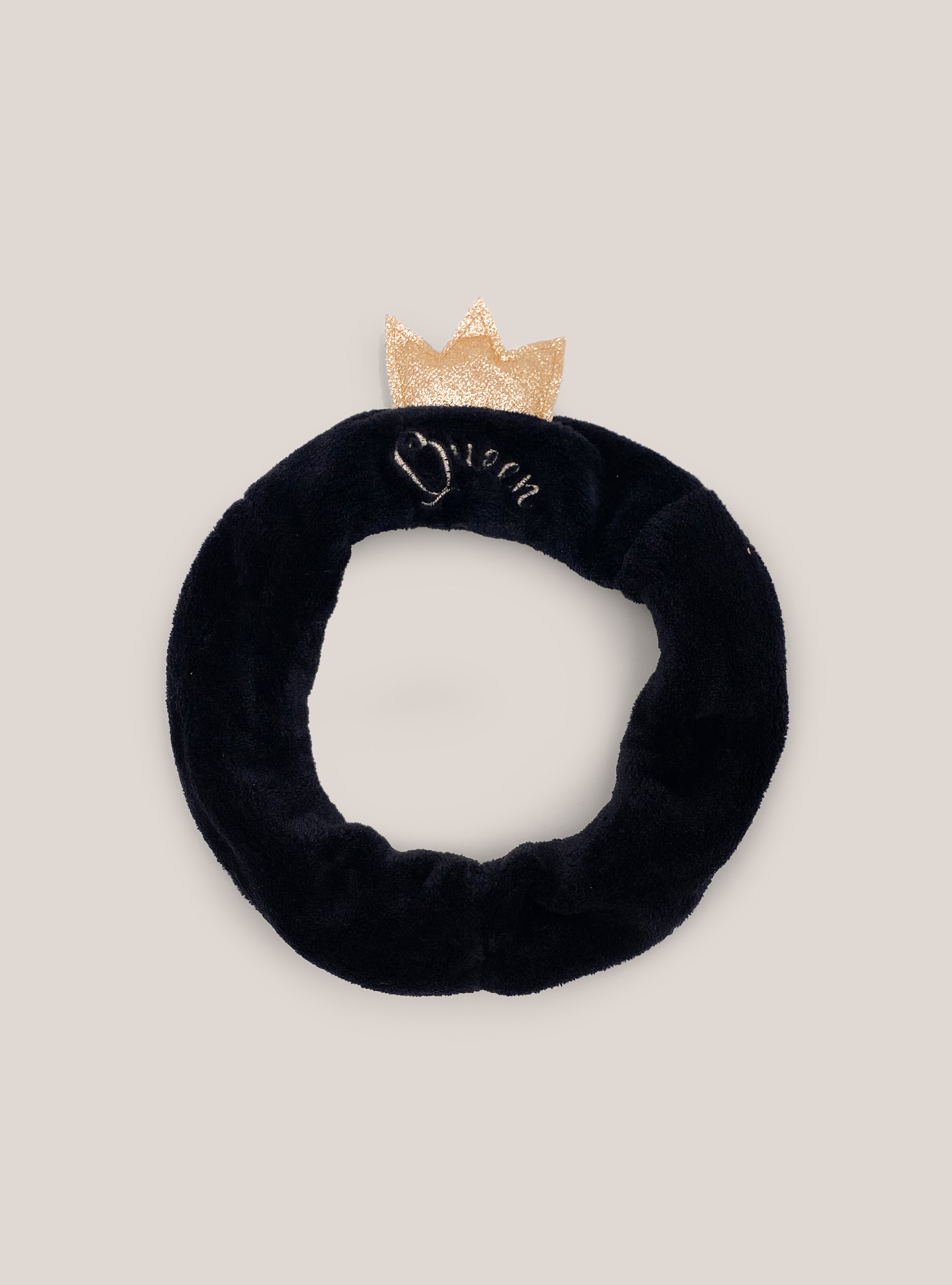 Pantofole queen con fascia abbinata, C101 BLACK